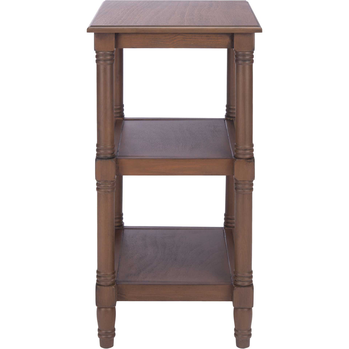 Caden 3 Shelf Accent Table Brown