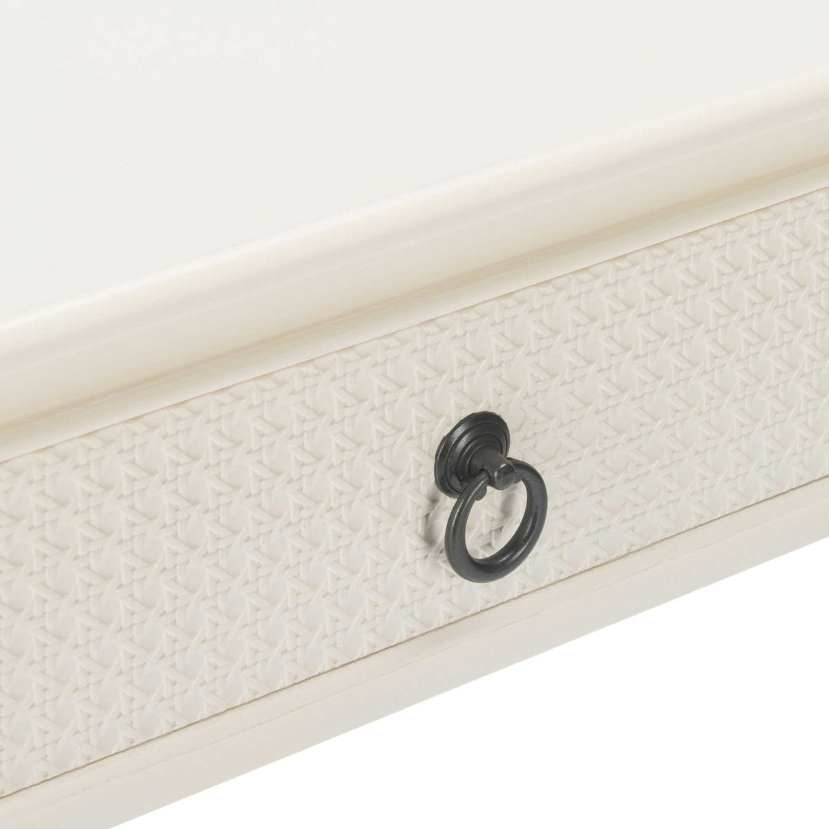 Hale 1 Drawer Accent Table White