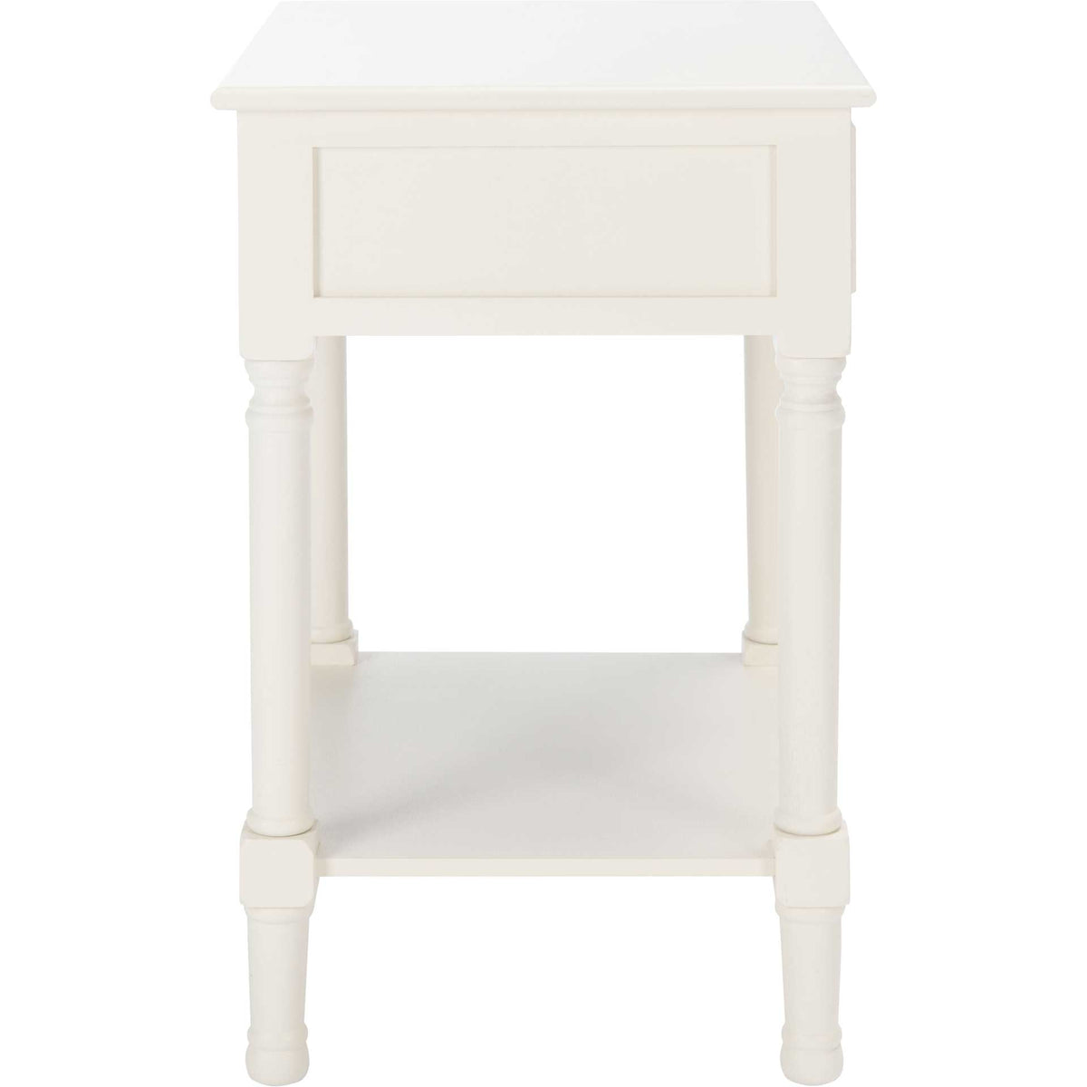 Hale 1 Drawer Accent Table White