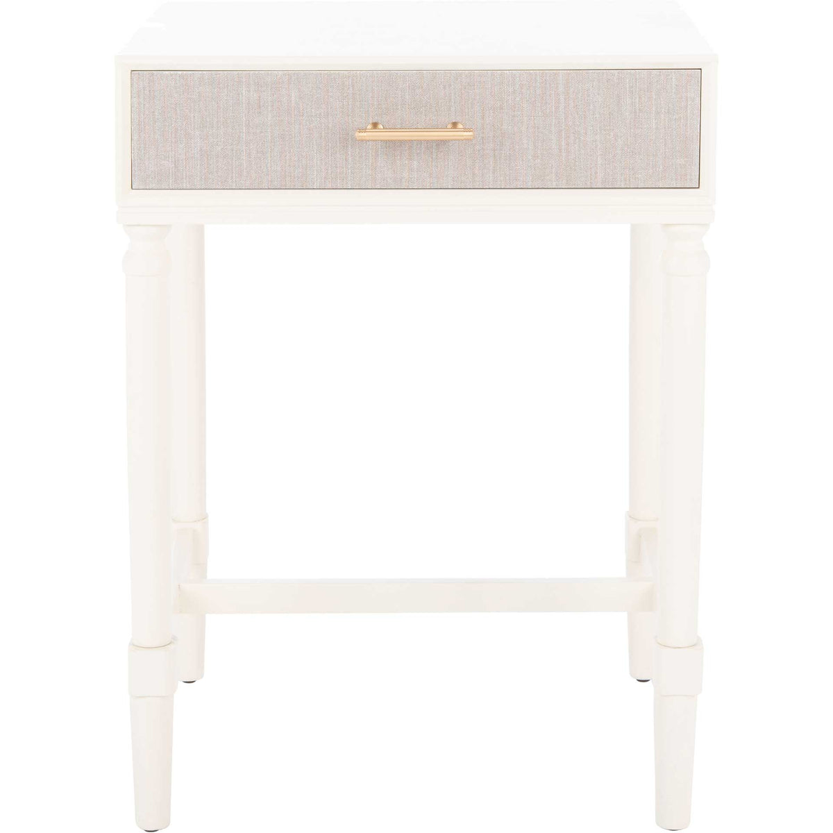 Esposito 1 Drawer Accent Table White