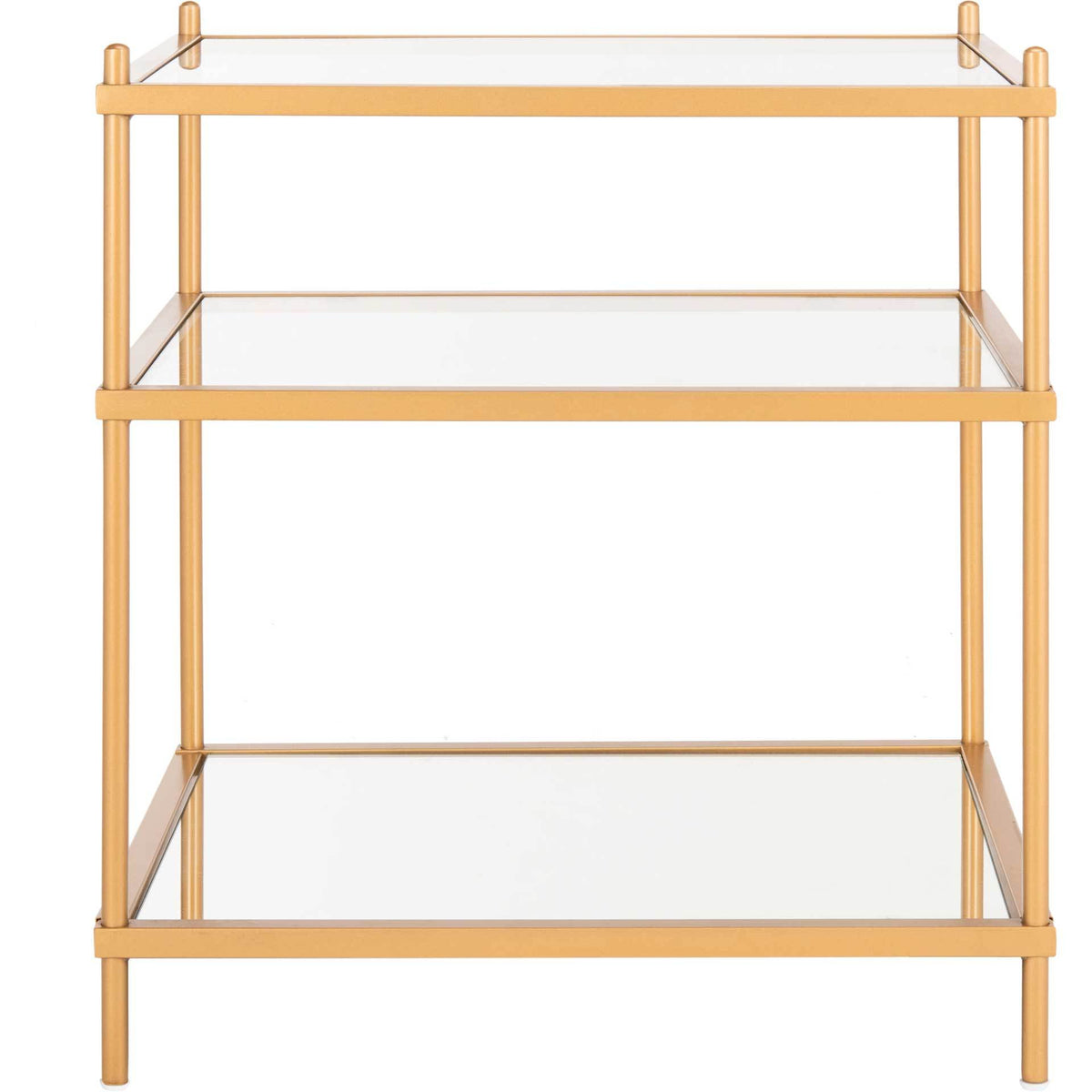 Noah 3 Tier Accent Table Gold