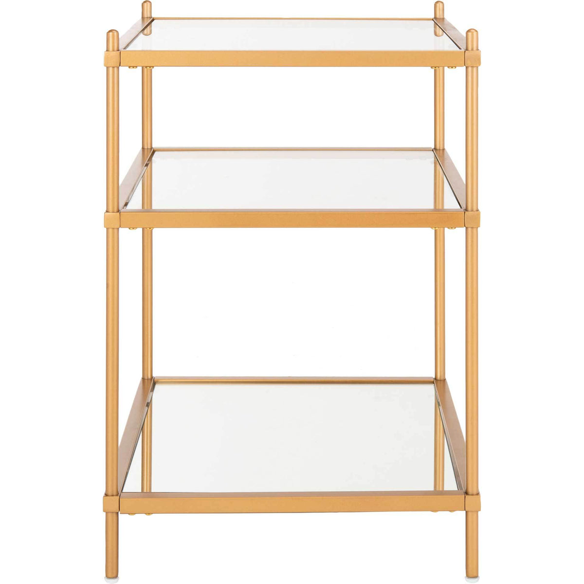 Noah 3 Tier Accent Table Gold