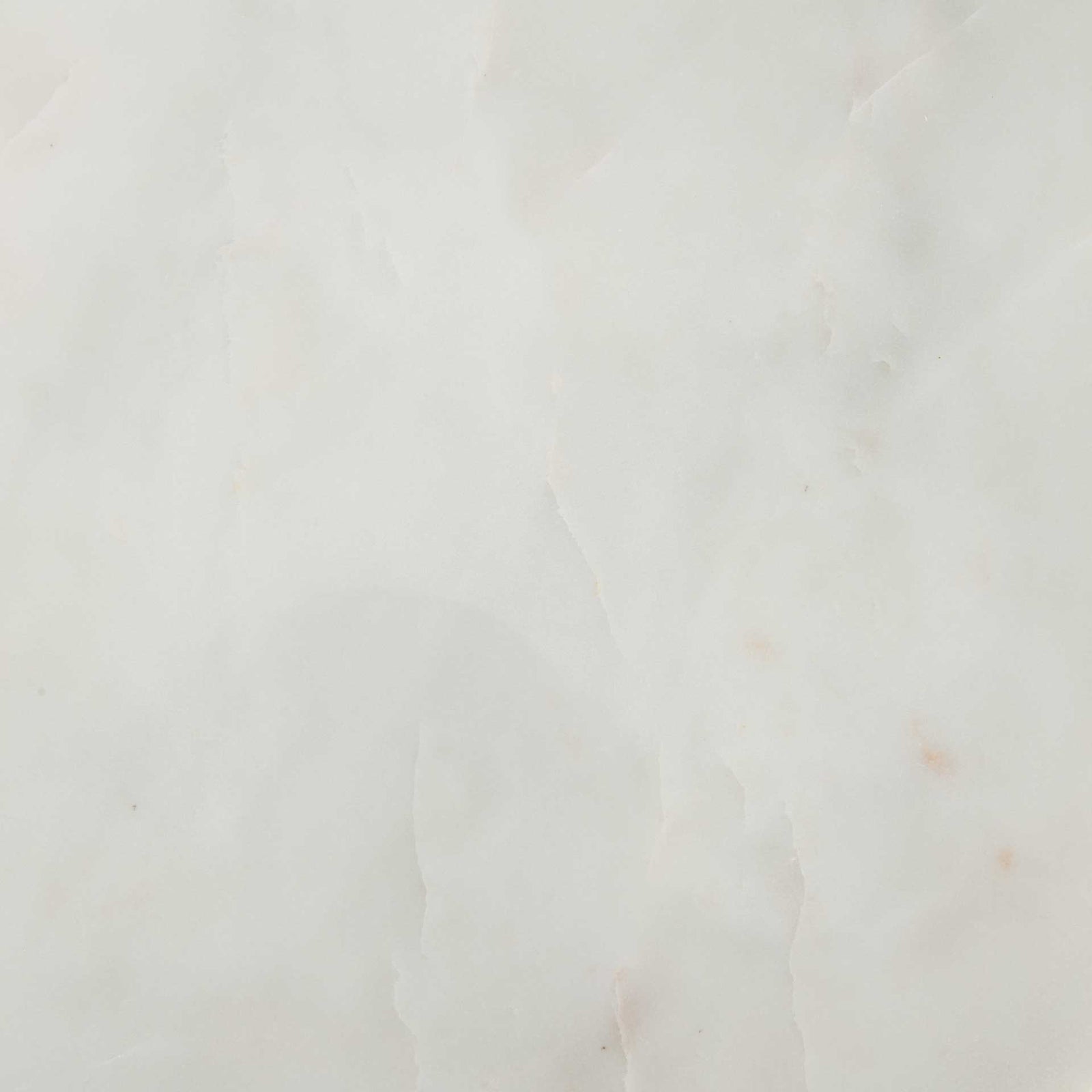 Michael Pedestal End Table White Marble/White