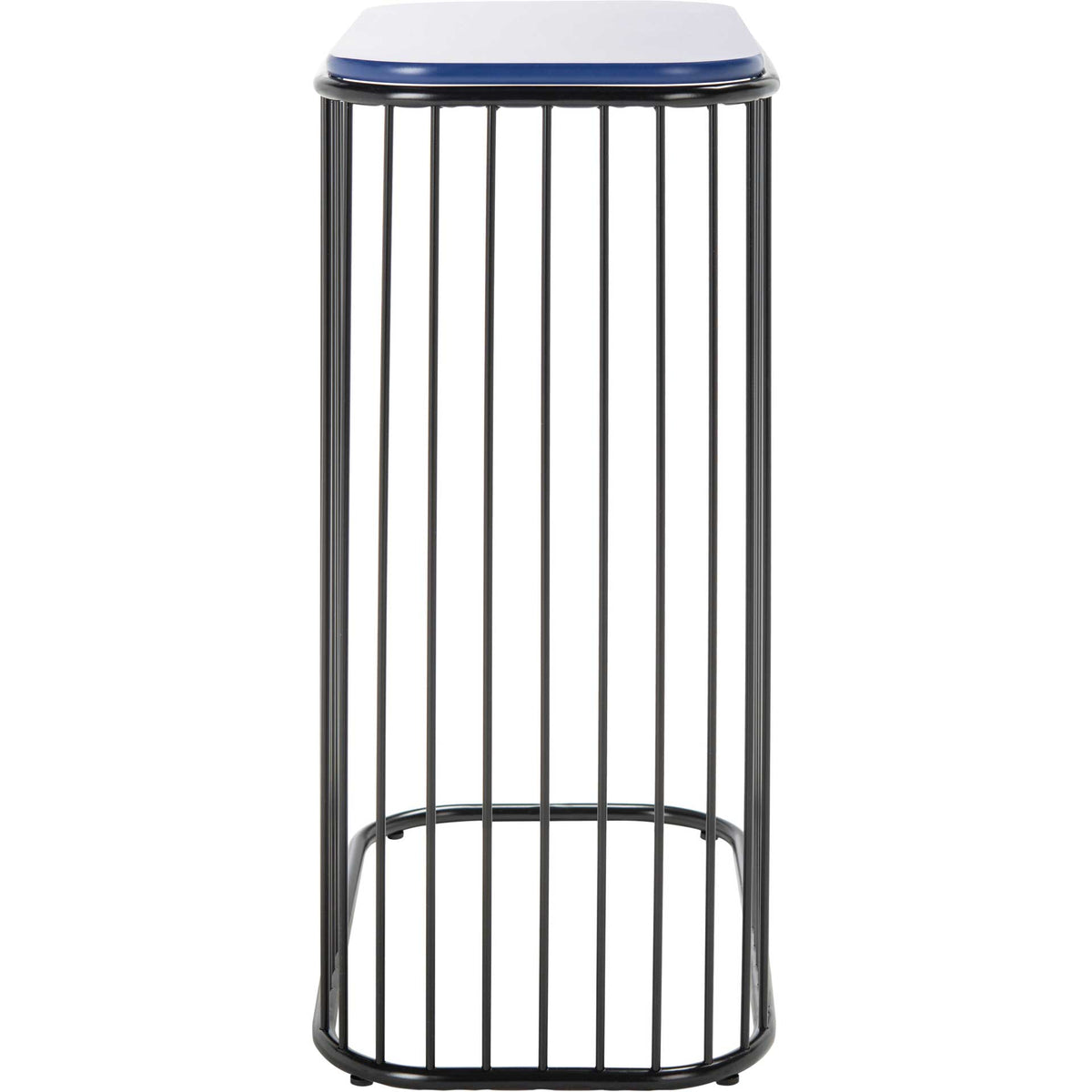 Stazia Side Table Blue/Black