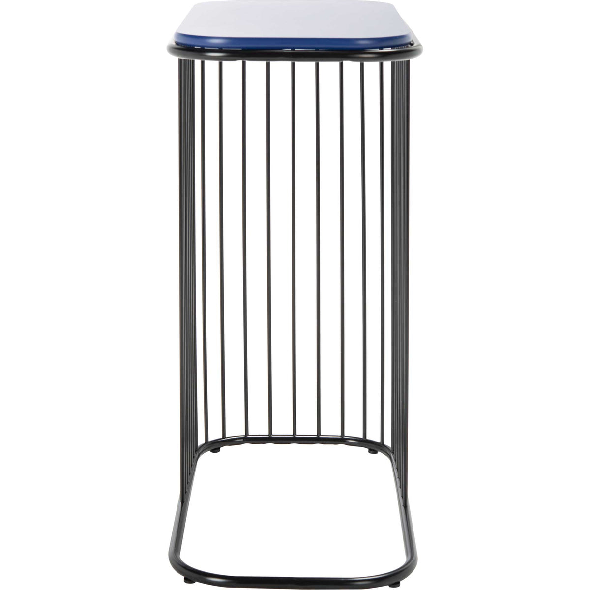 Stazia Side Table Blue/Black