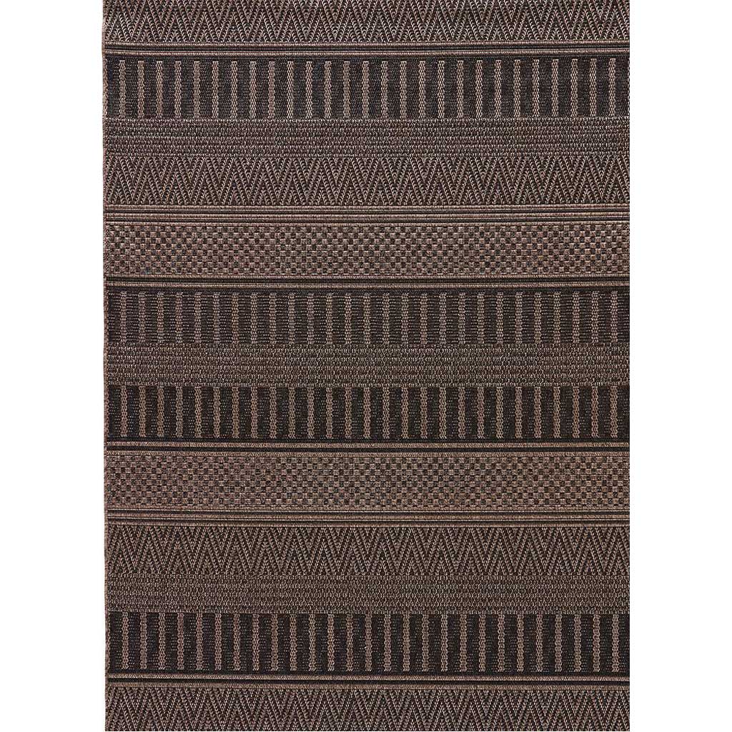 Acadia Staniel Brown/Black Area Rug