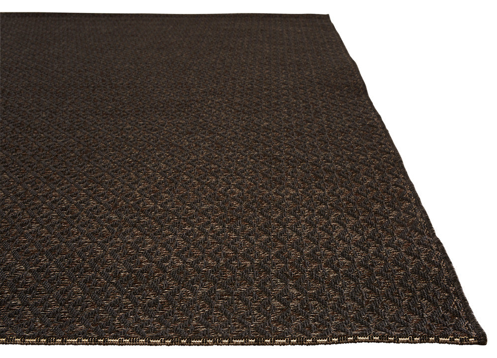Acadia Tortola Black/Brown Area Rug