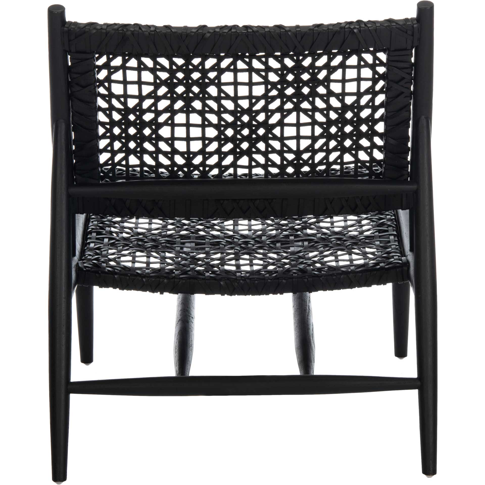 Baize Accent Chair Black