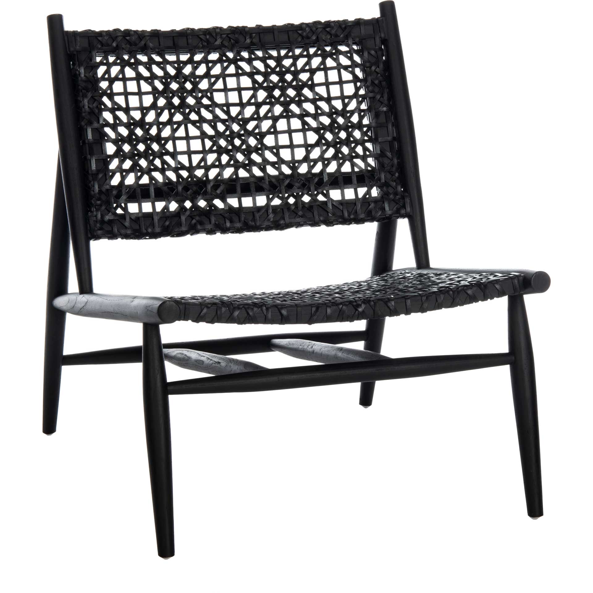 Baize Accent Chair Black
