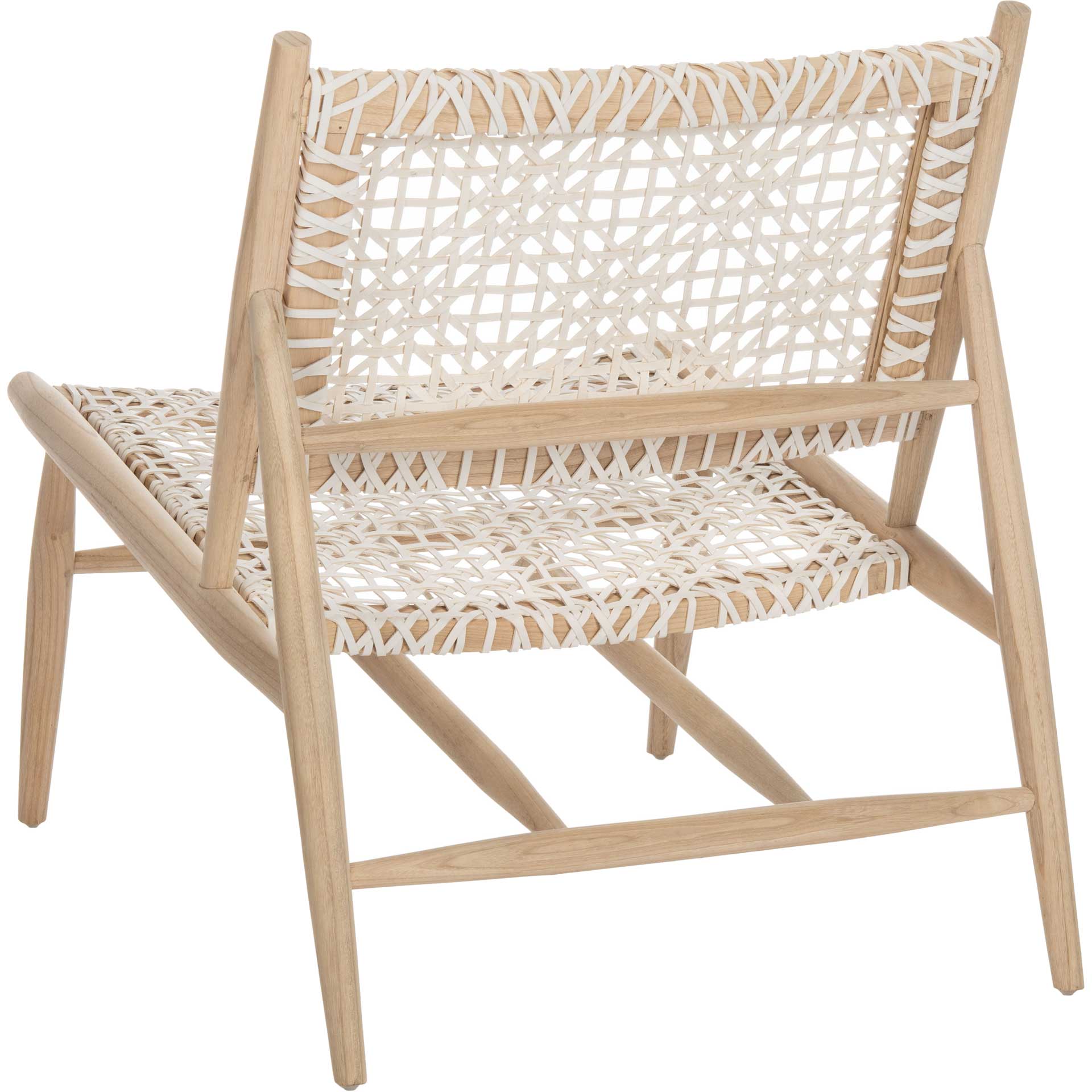 Baize Accent Chair Natural/Brown