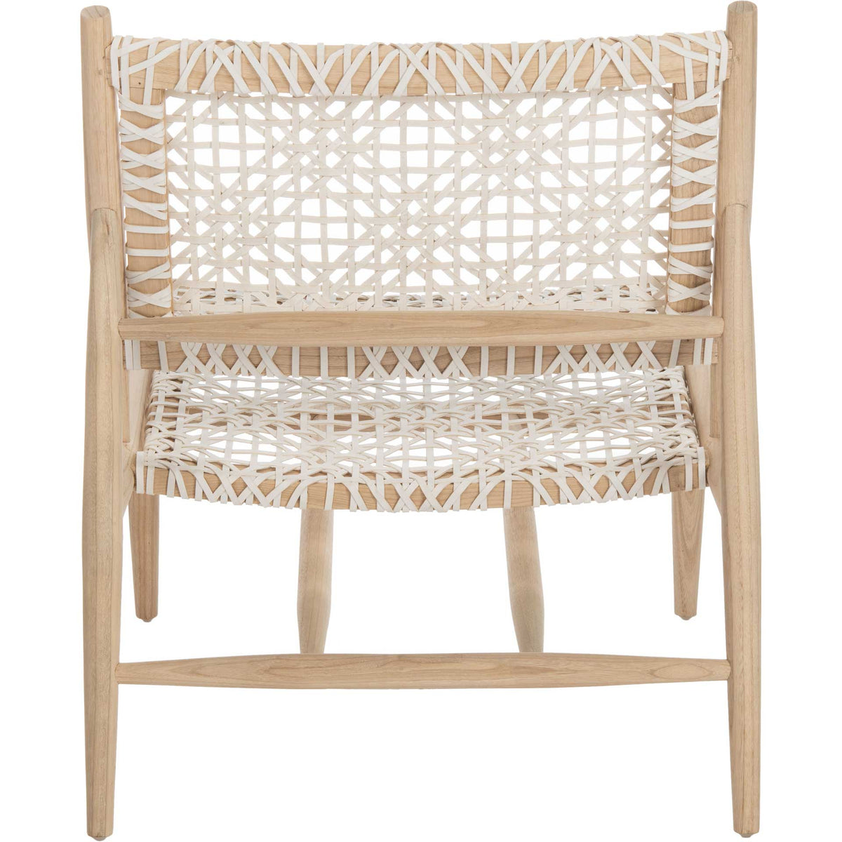 Baize Accent Chair Natural/Brown