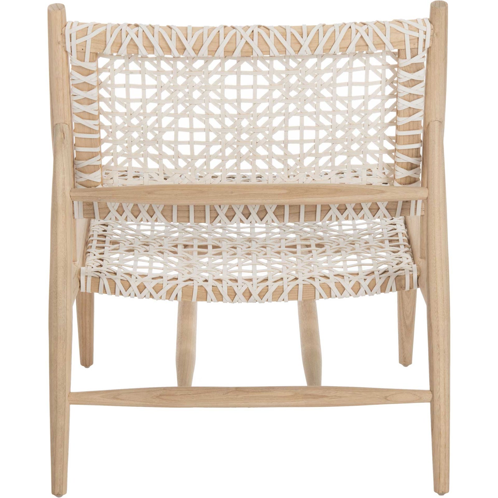 Baize Accent Chair Natural/Brown