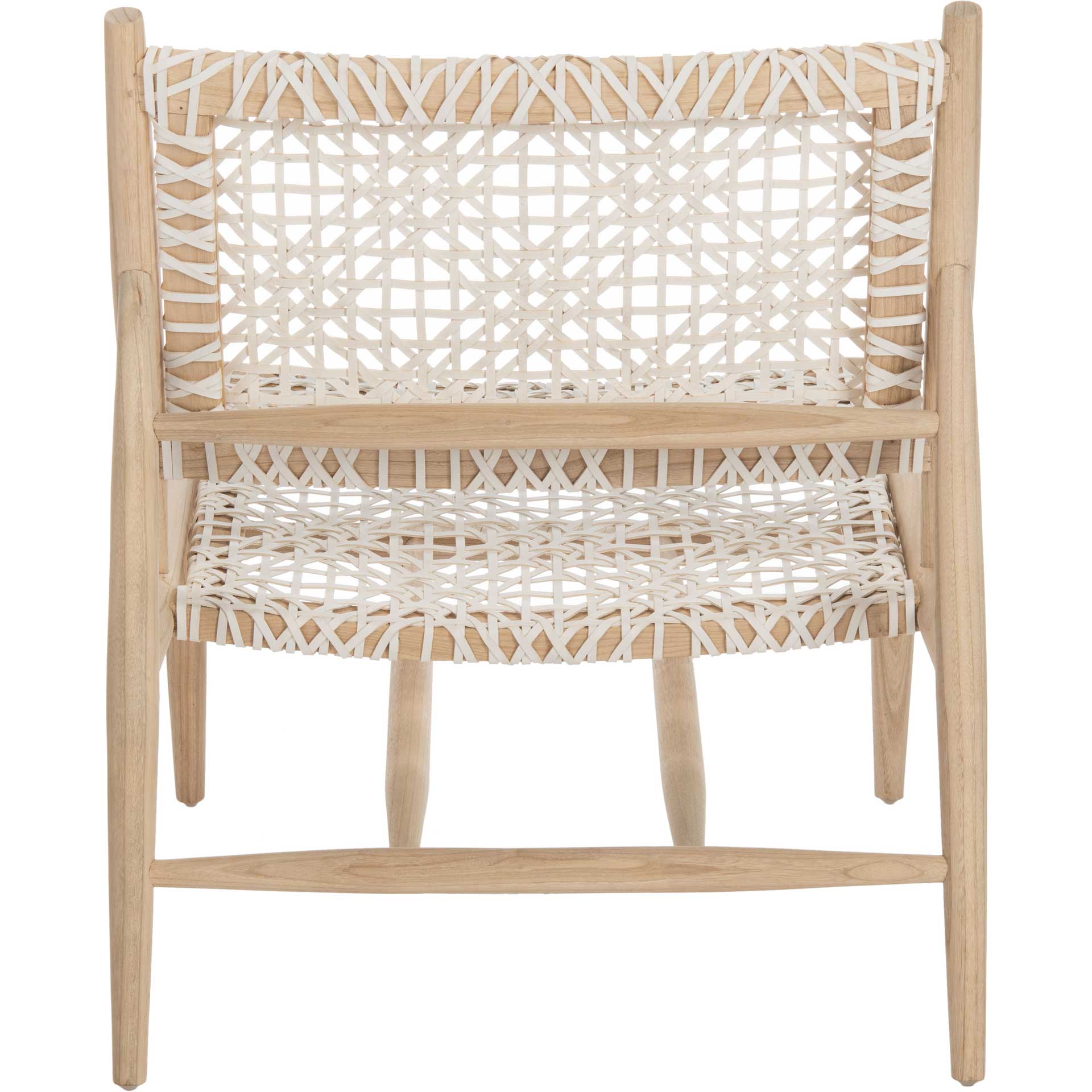 Baize Accent Chair Natural/Brown