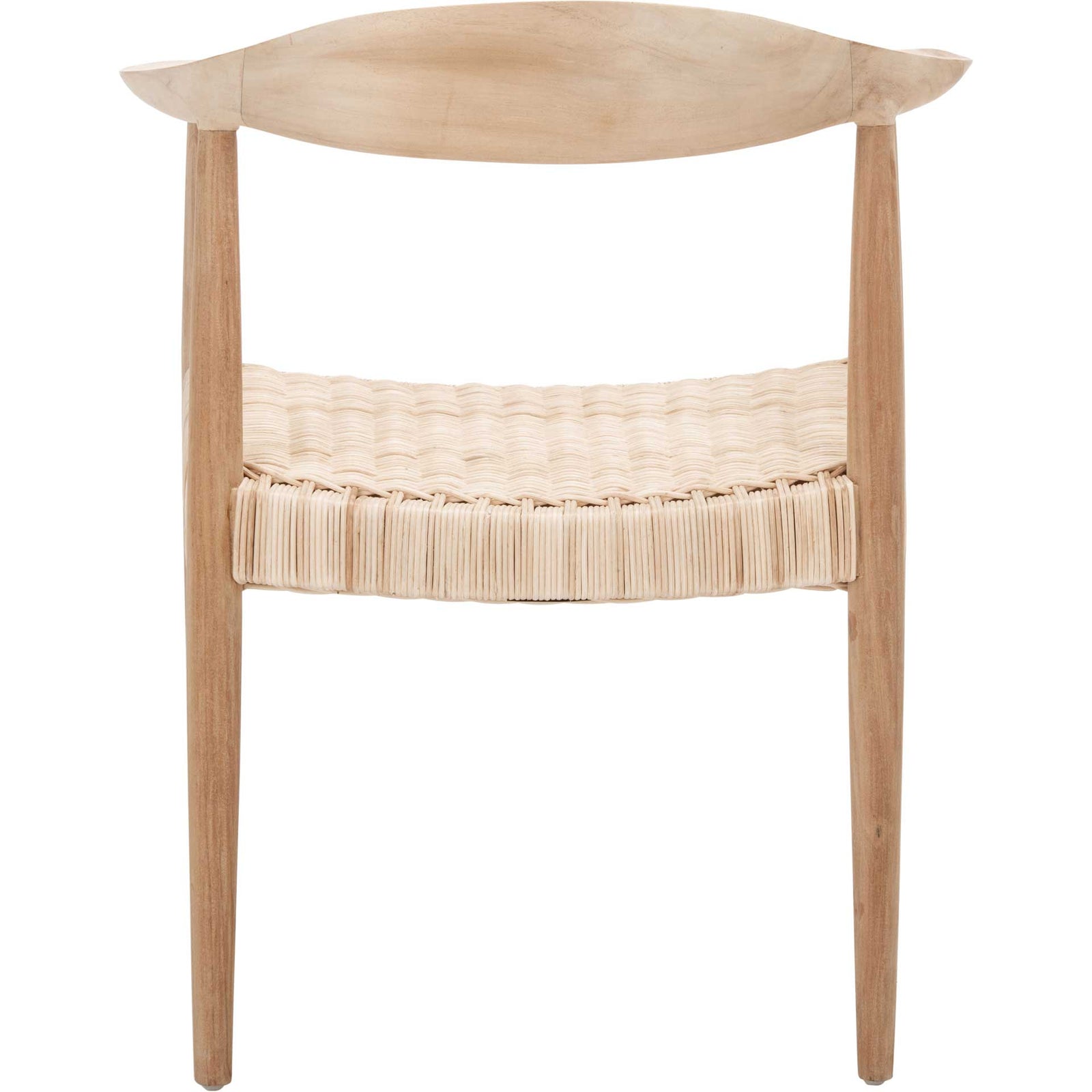 Resa Rope Rattan Accent Chair Natural