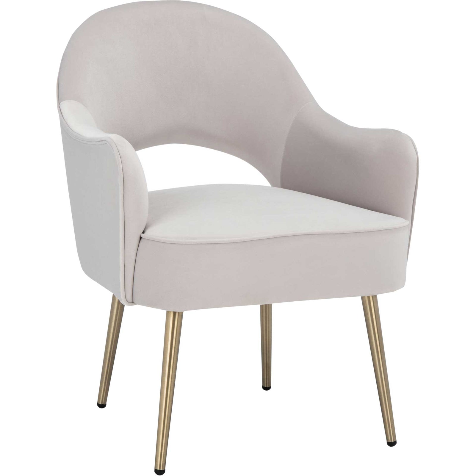 Dublin Accent Chair Light Gray