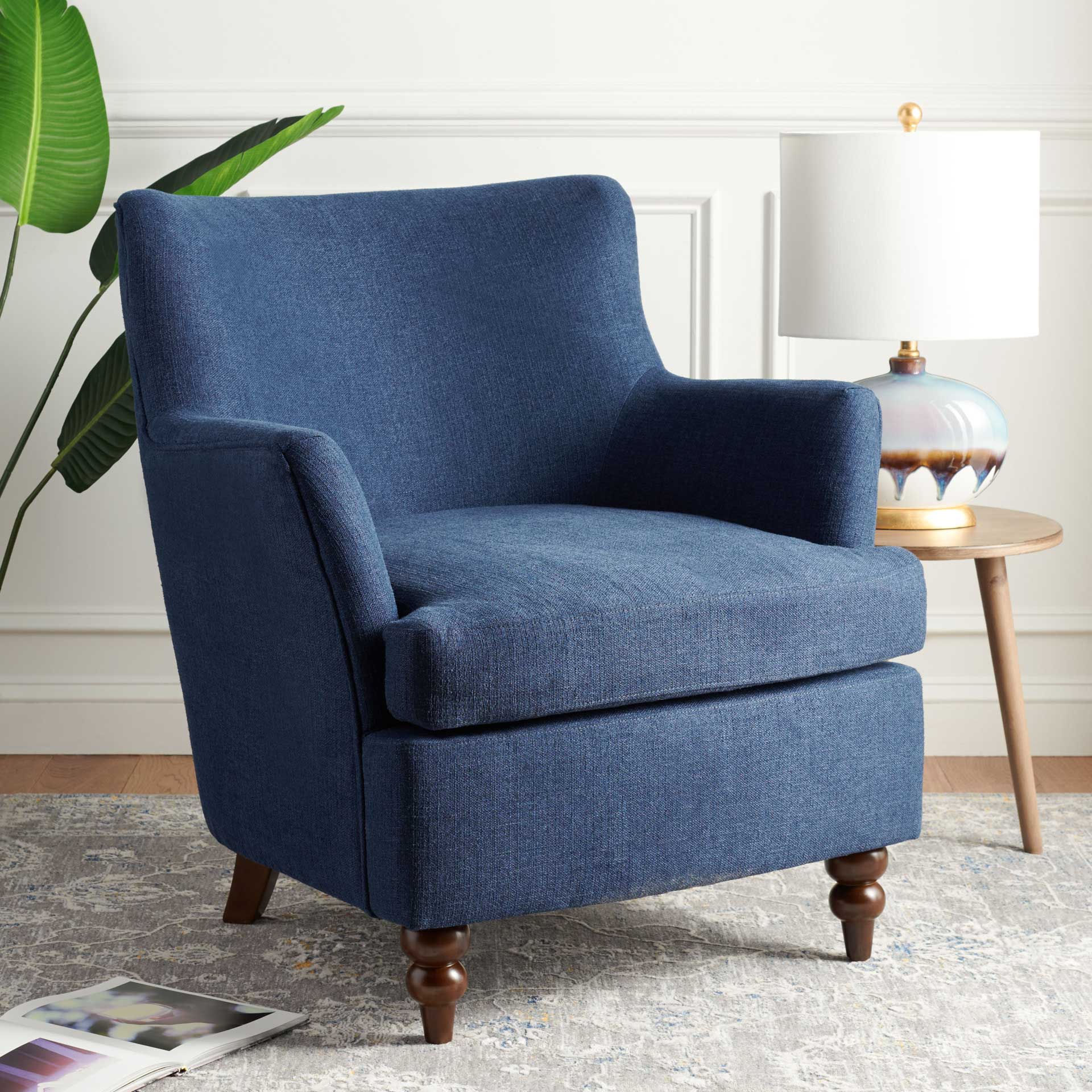 Leia Accent Chair Navy