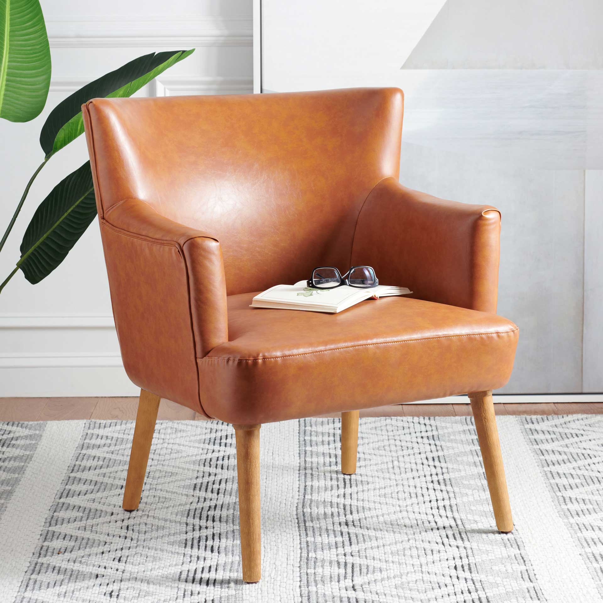 Delaney Accent Chair Cognac