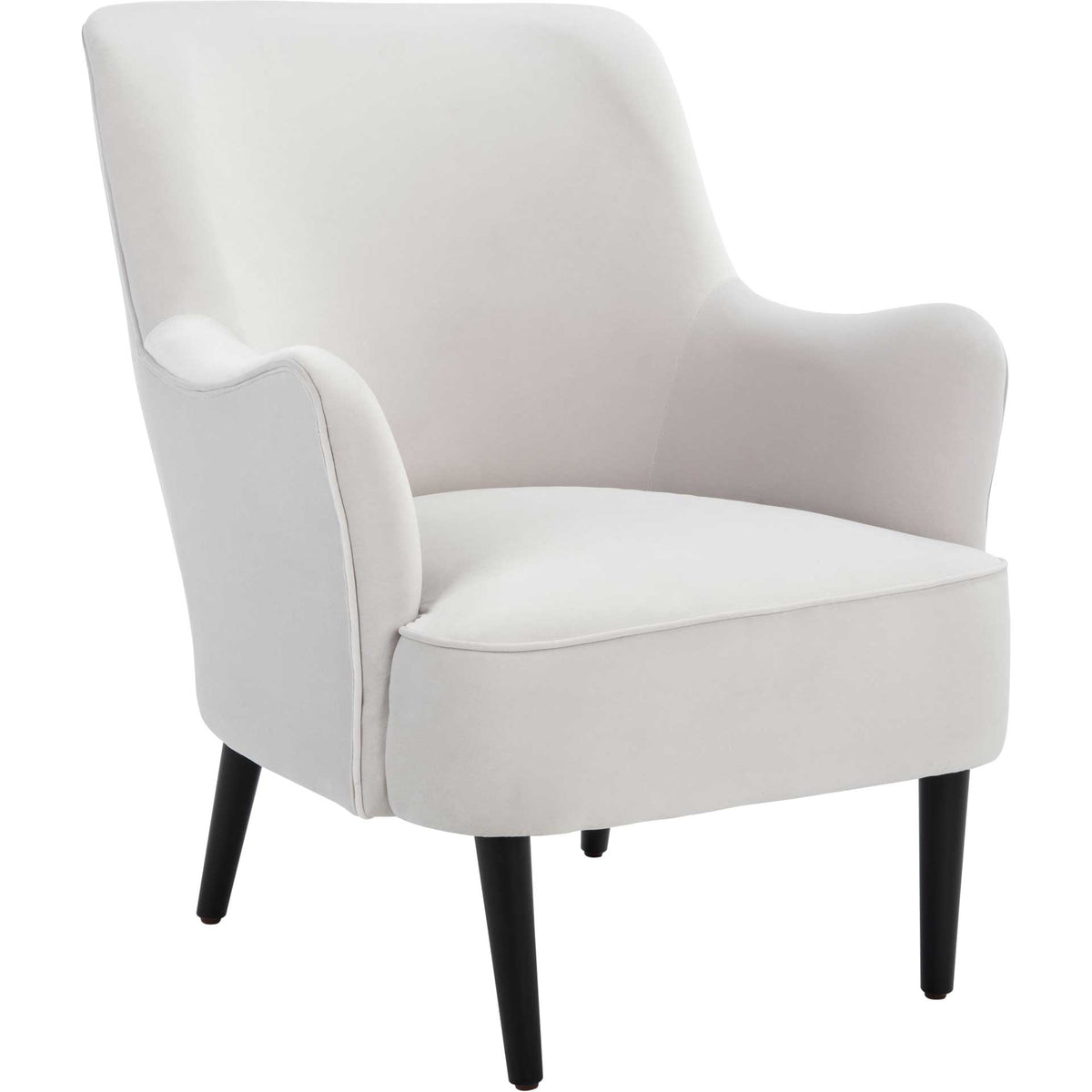 Arrow Accent Chair Light Gray