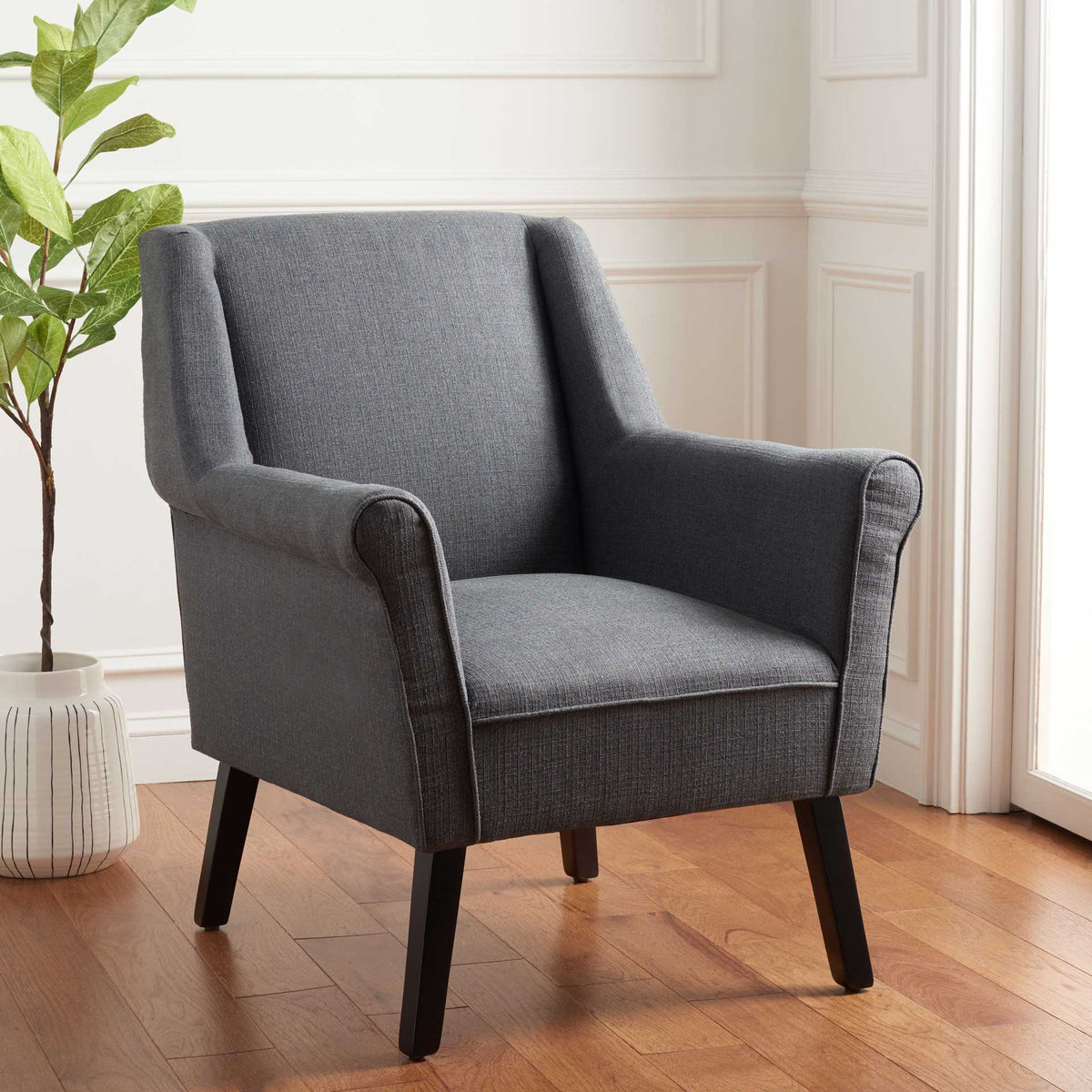 Viola Accent Chair Dark Gray
