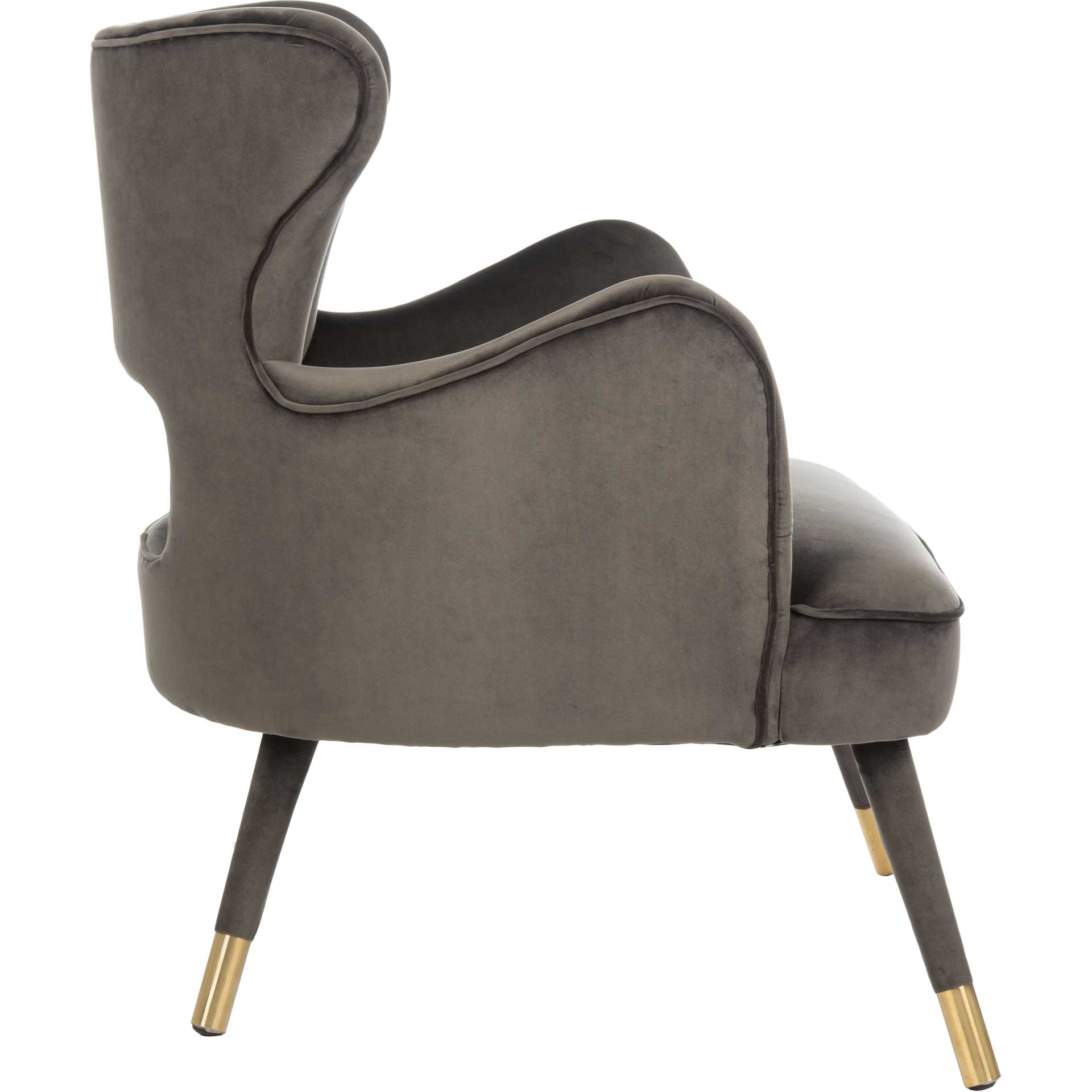 Blake Wingback Accent Chair Shale