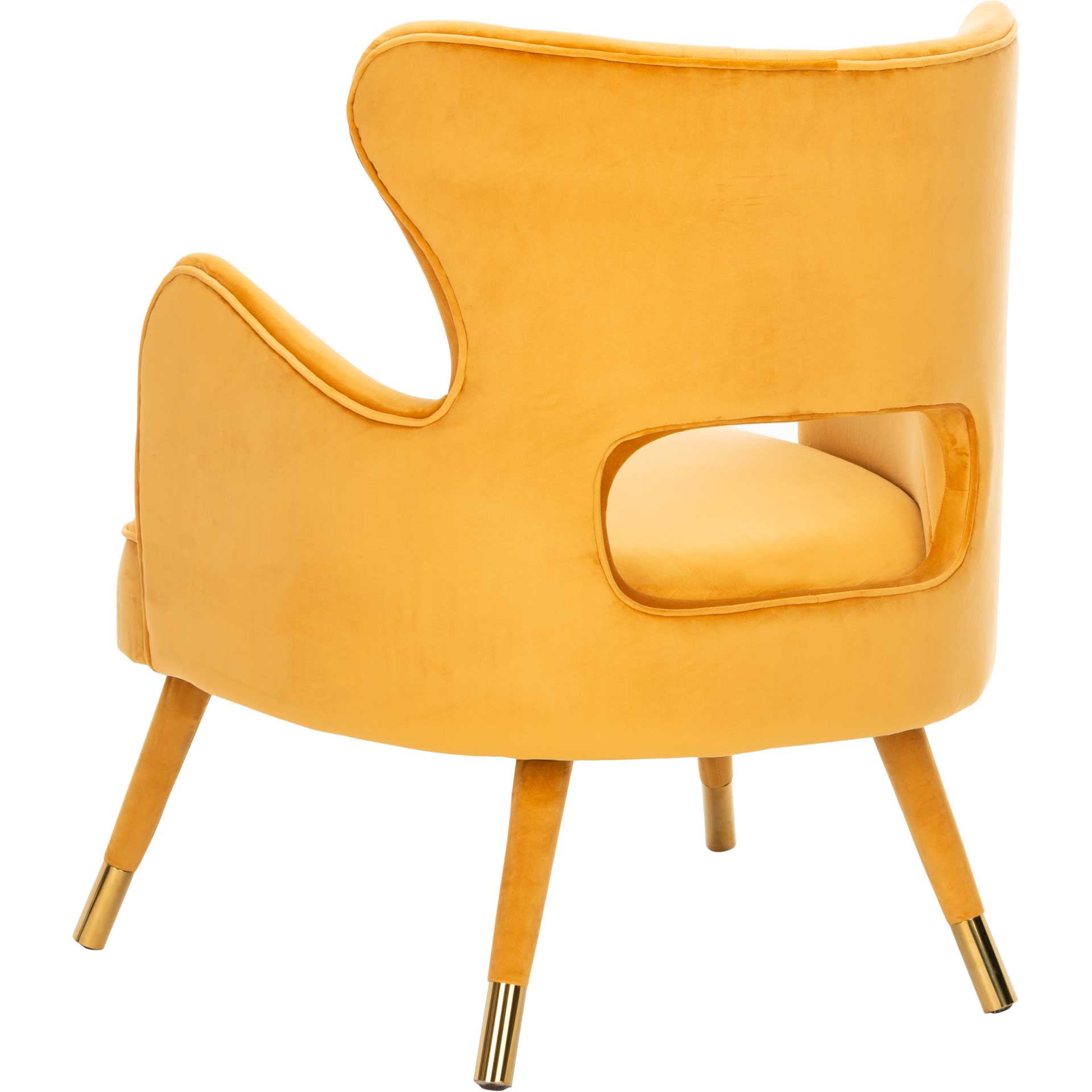 Blake Wingback Accent Chair Marigold