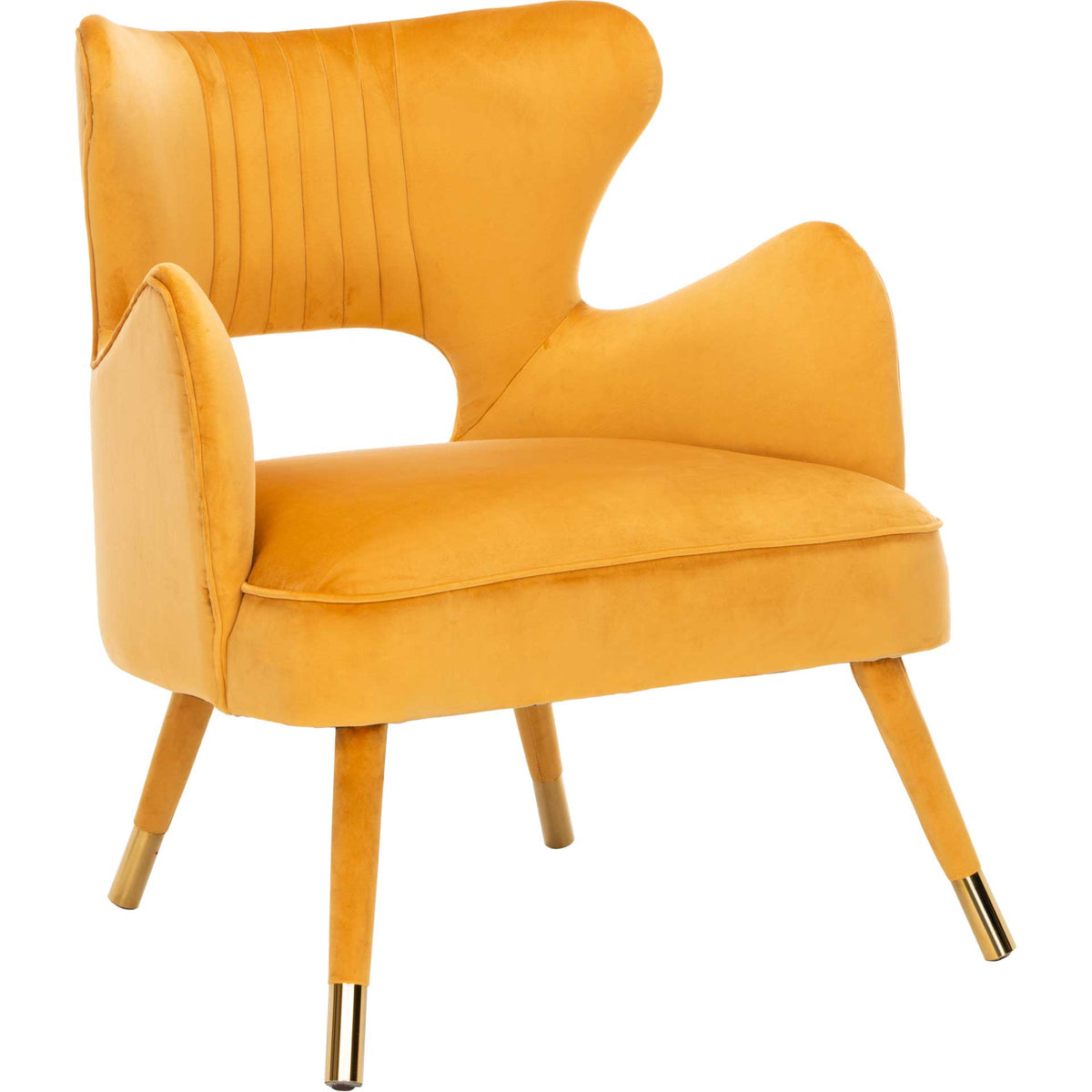 Blake Wingback Accent Chair Marigold
