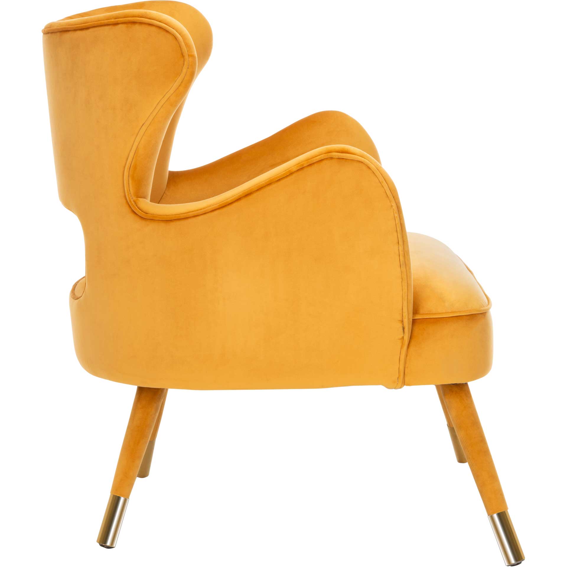 Blake Wingback Accent Chair Marigold