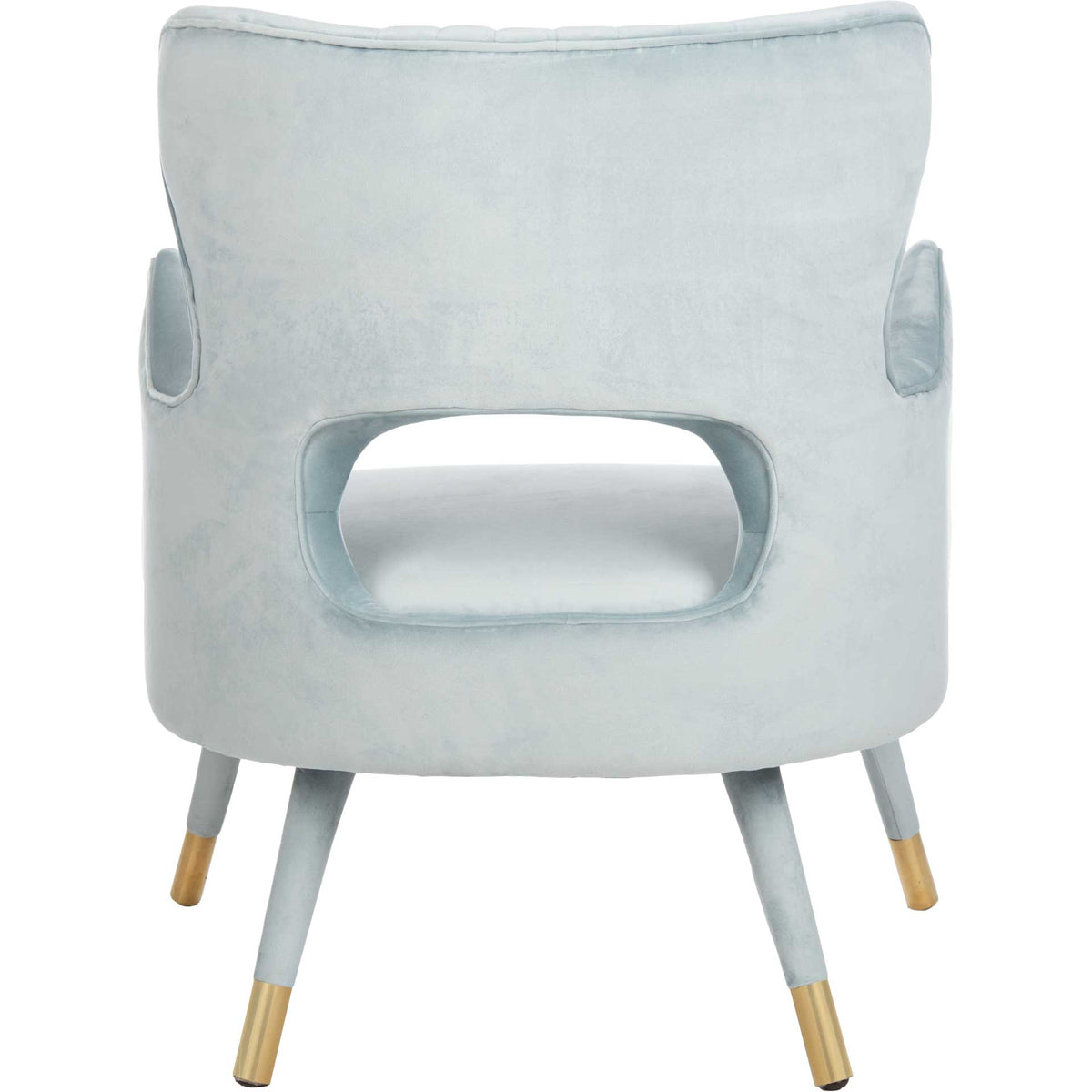 Blake Wingback Accent Chair Slate Blue