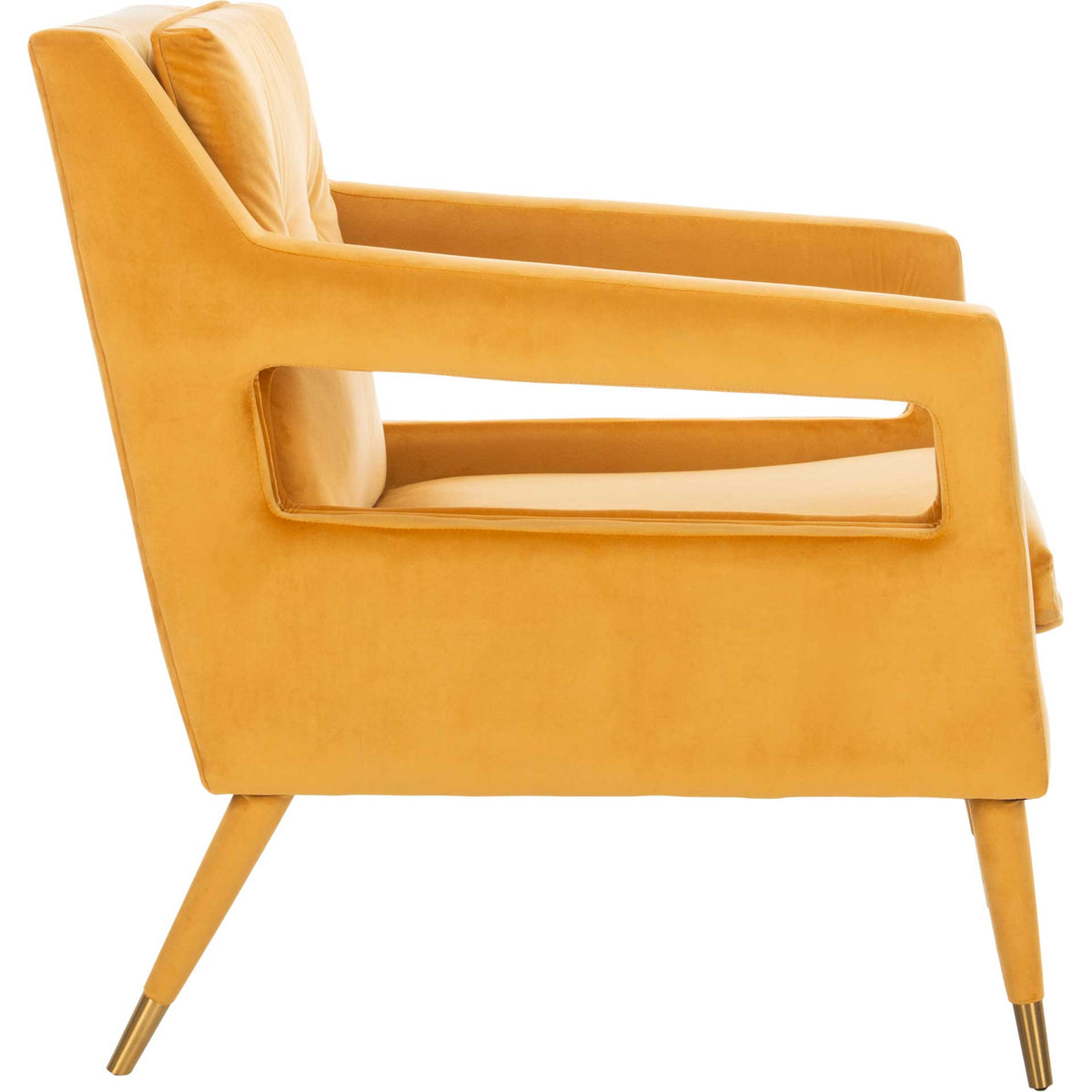 Malloy Tufted Accent Chair Marigold