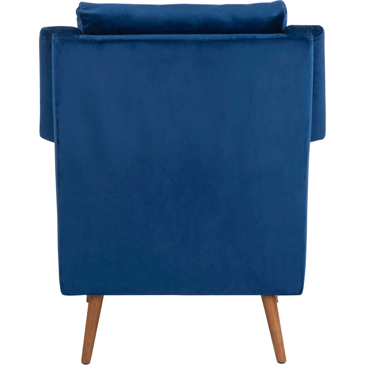 Aspen Mid Century Arm Chair Navy/Natural