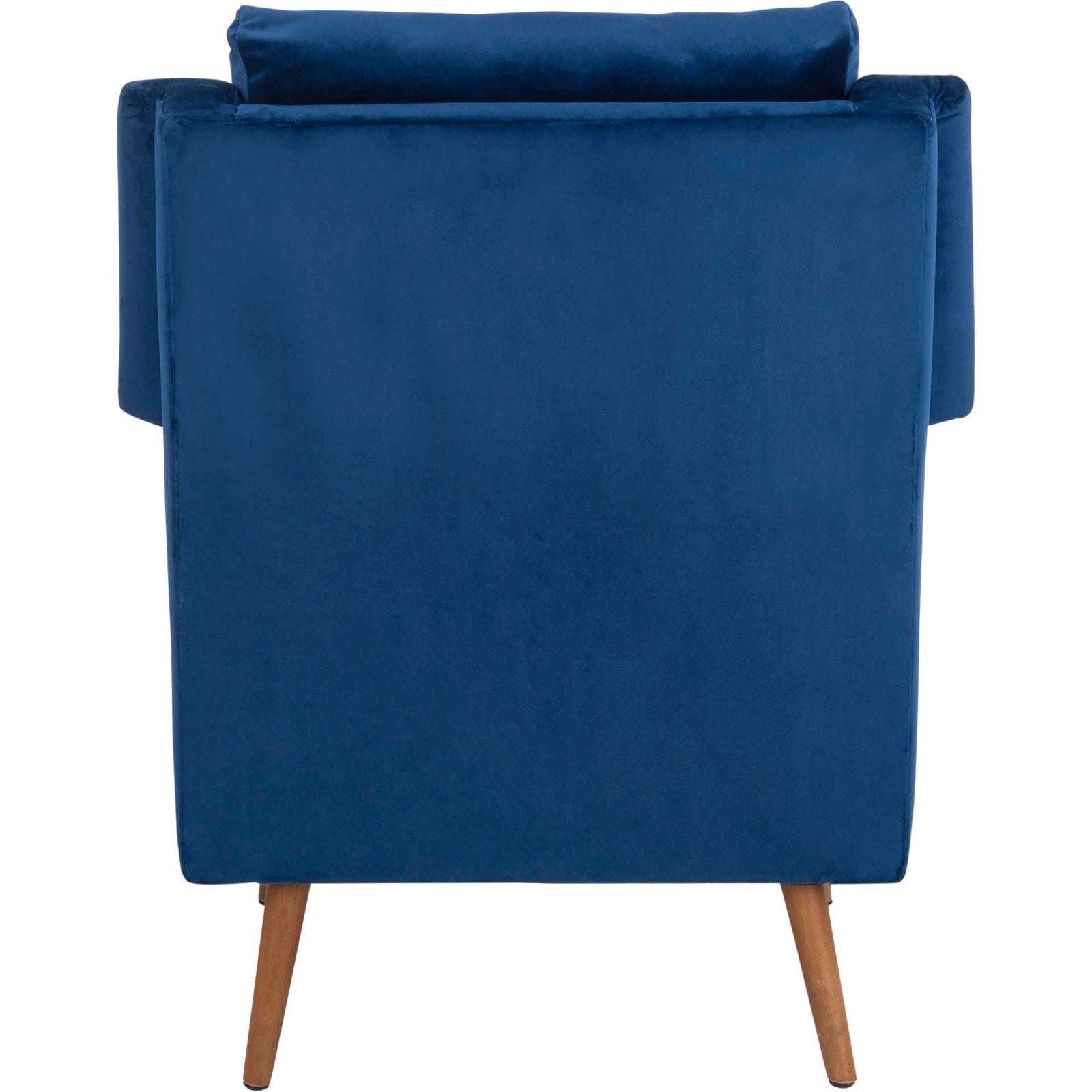 Aspen Mid Century Arm Chair Navy/Natural