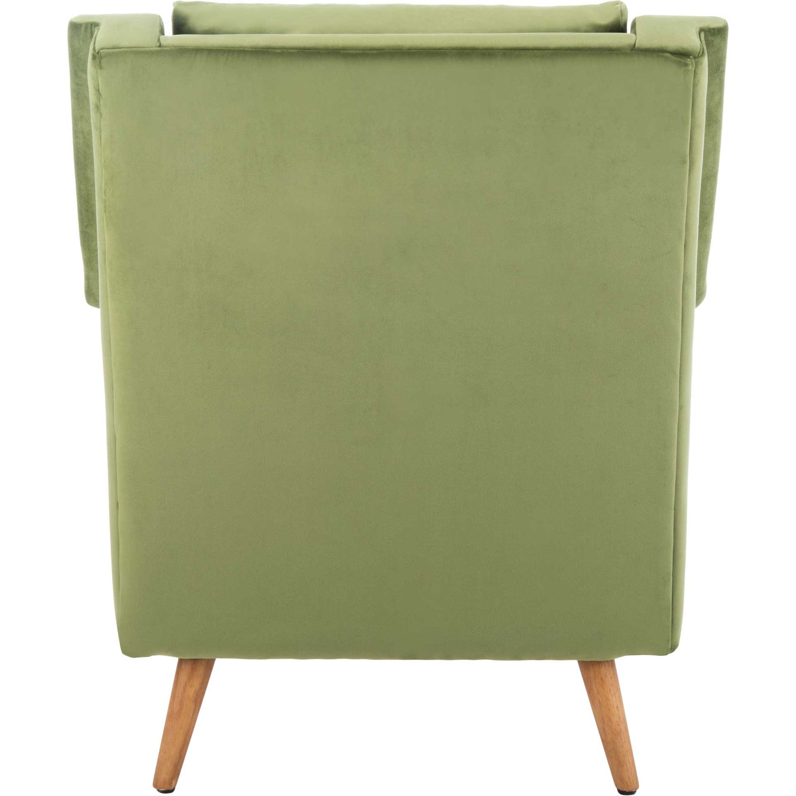 Aspen Mid Century Arm Chair Olive/Natural