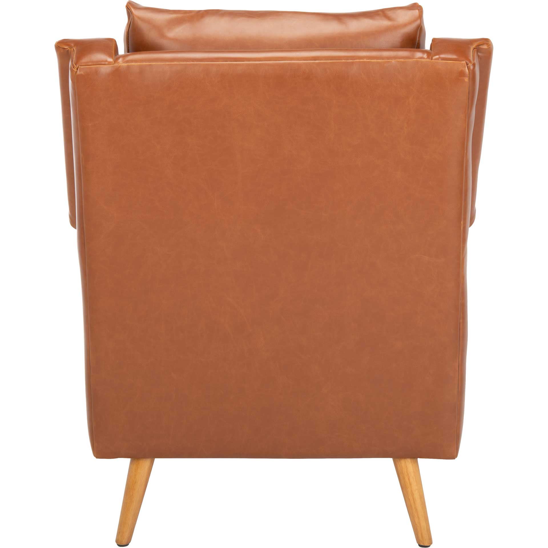 Aspen Mid Century Arm Chair Cognac/Natural