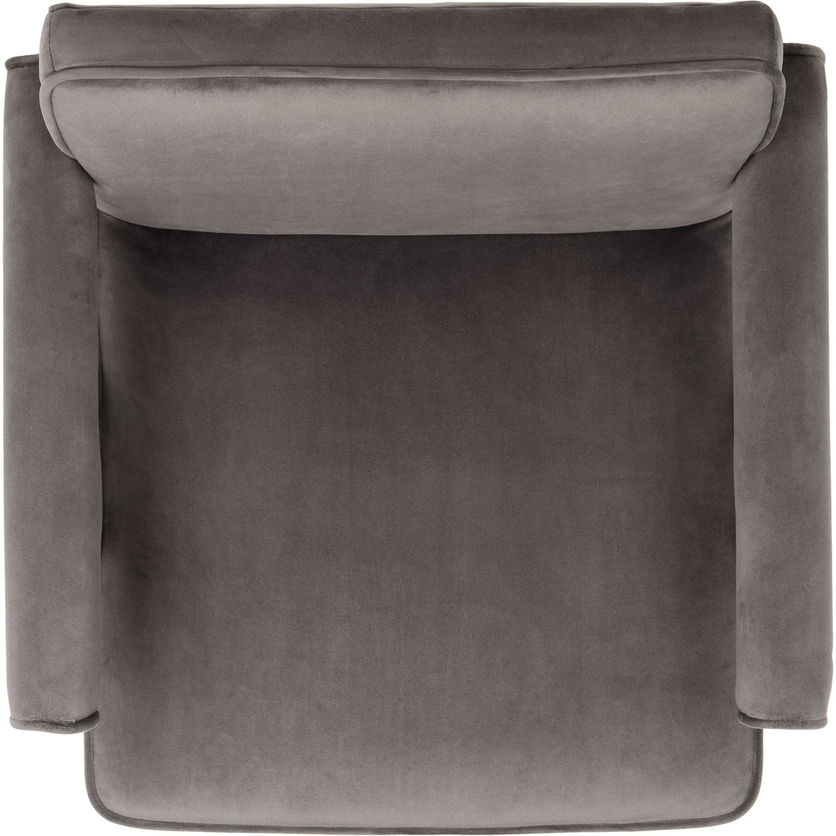 Sunflower Mid Century Arm Chair Gray/Walnut