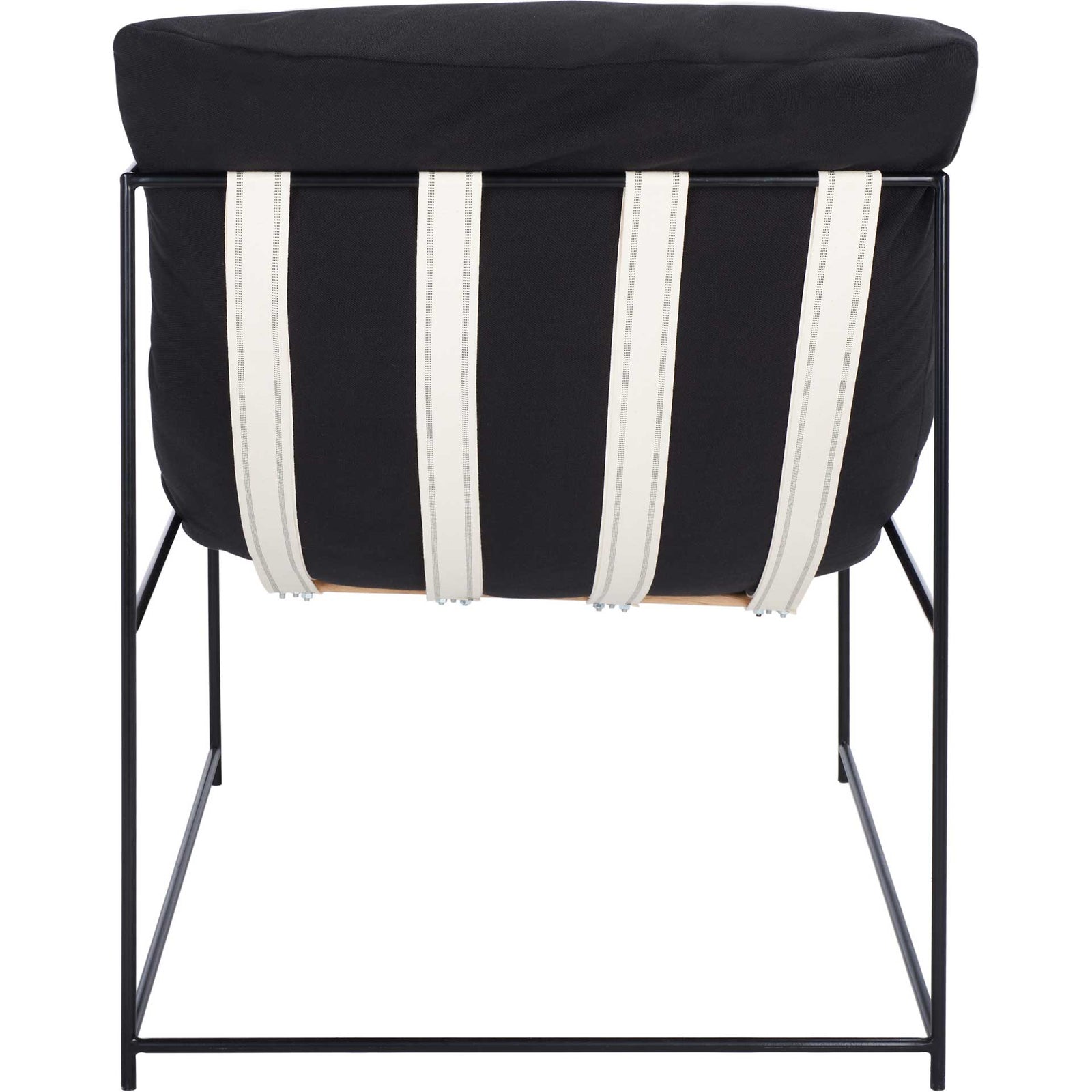 Polidoro Pillow Top Accent Chair Black