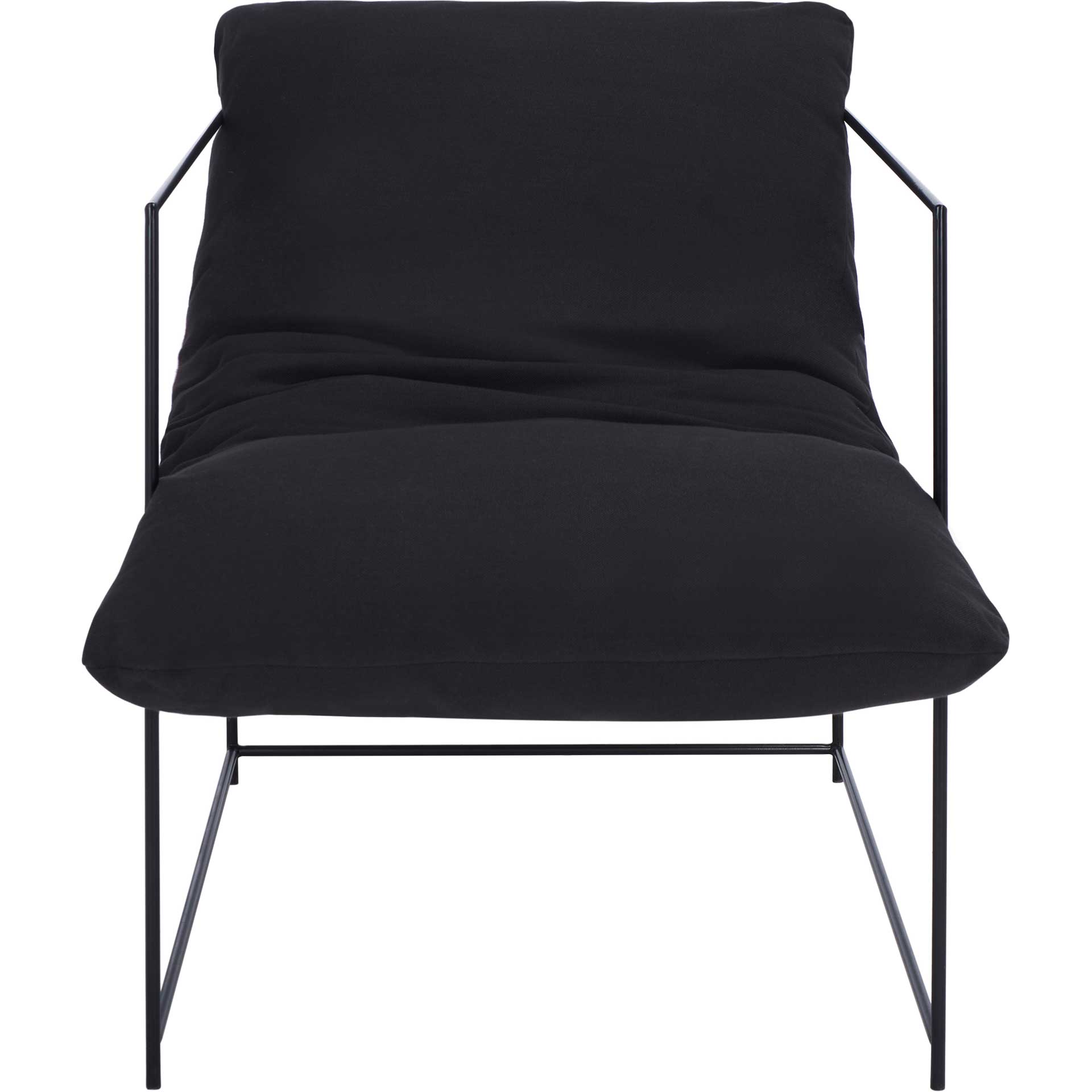 Polidoro Pillow Top Accent Chair Black