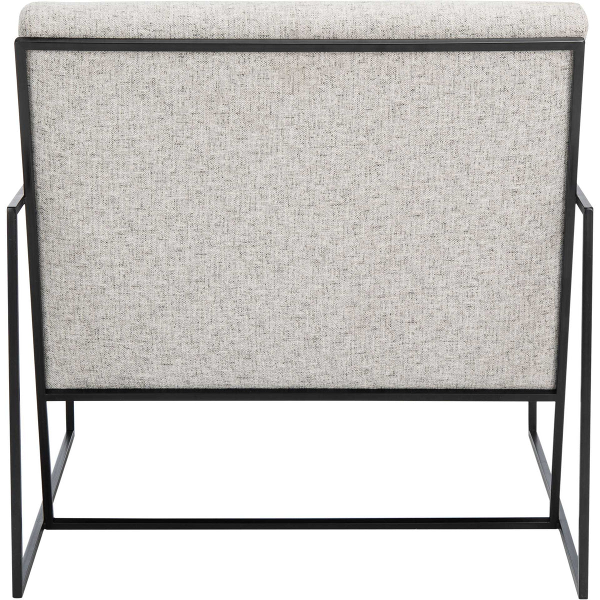 Atka Arm Chair Light Gray/Black Legs