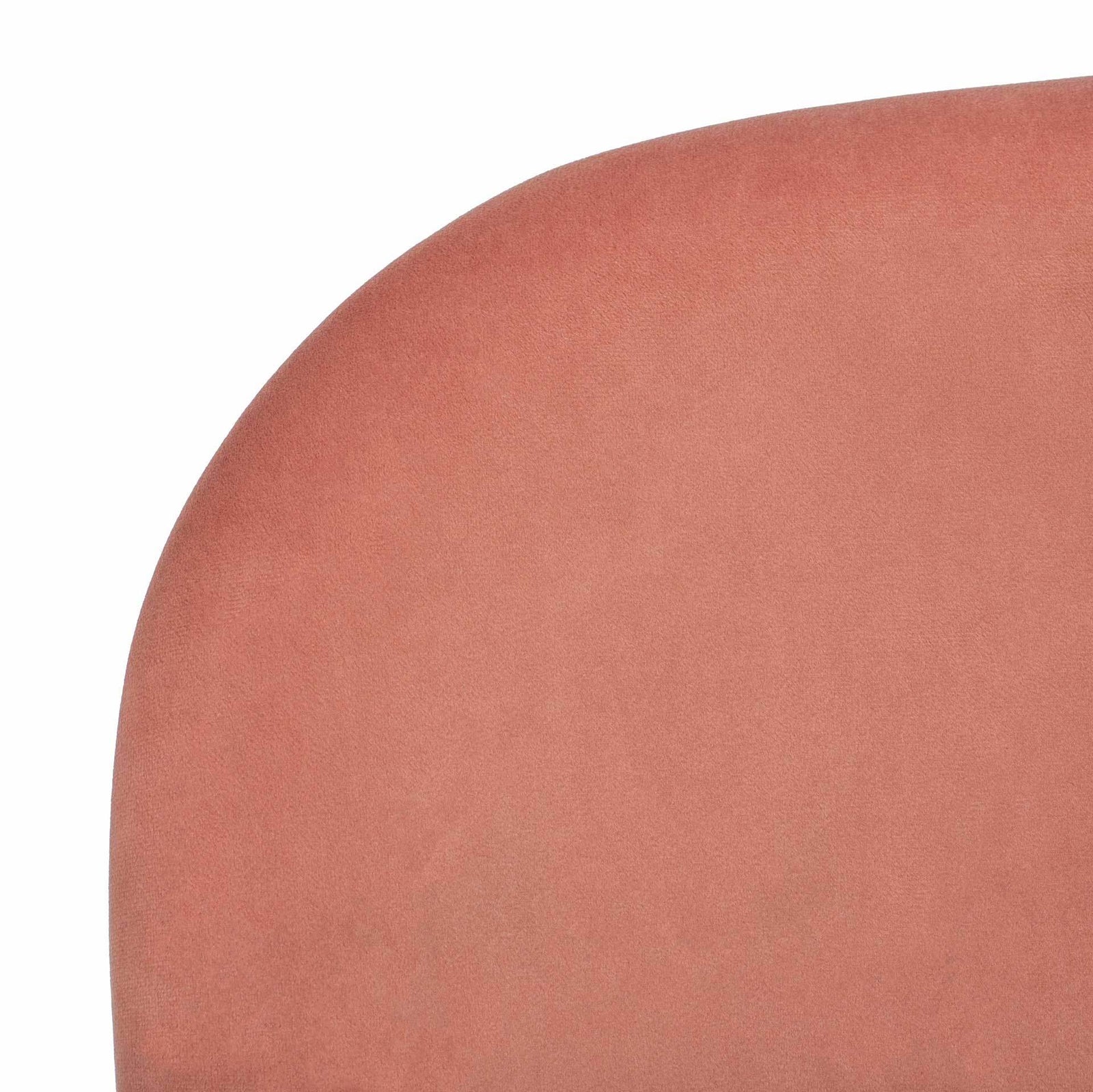 Jorden Round Side Chair Dusty Rose/Gold (Set of 2)