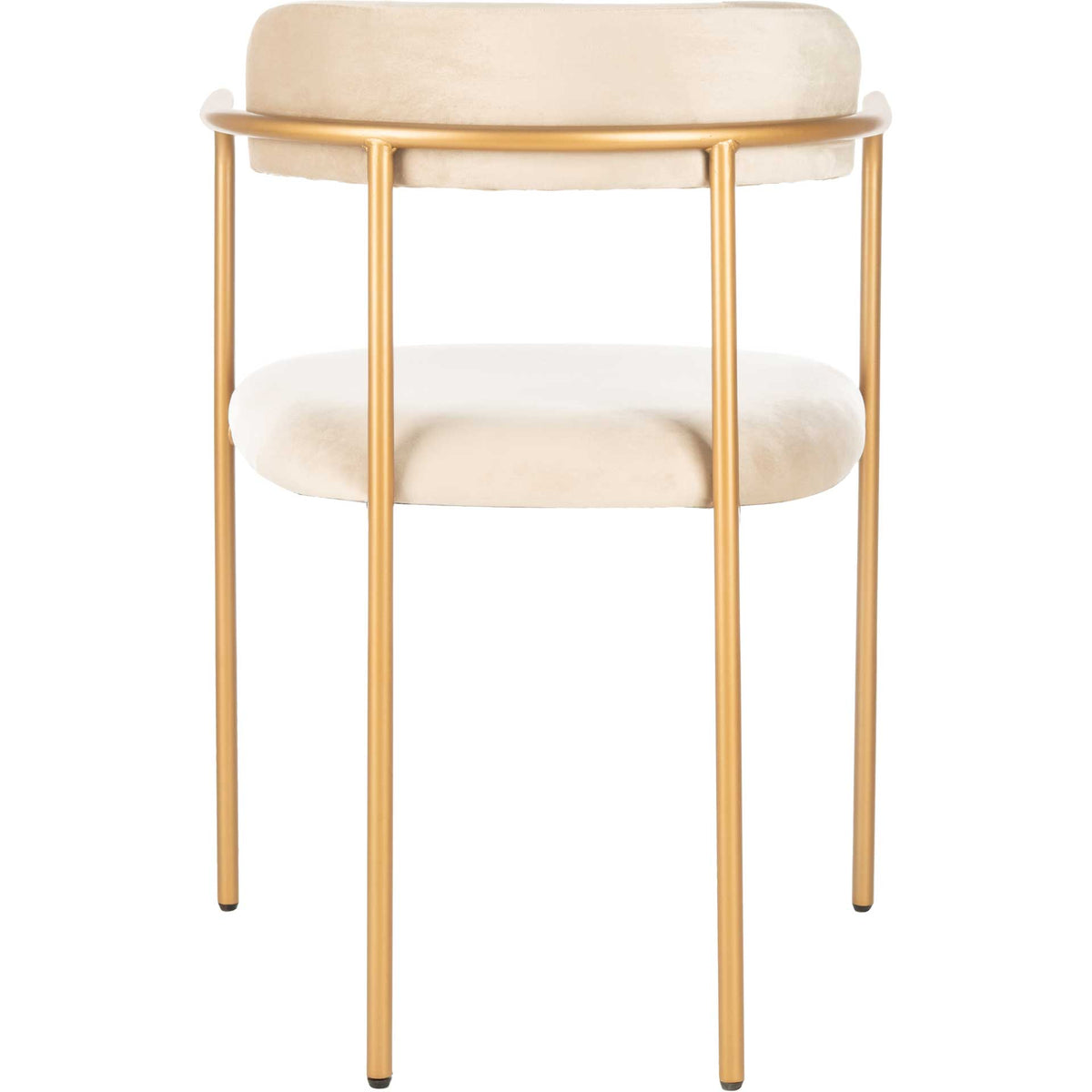 Callahan Side Chair Beige/Gold (Set of 2)