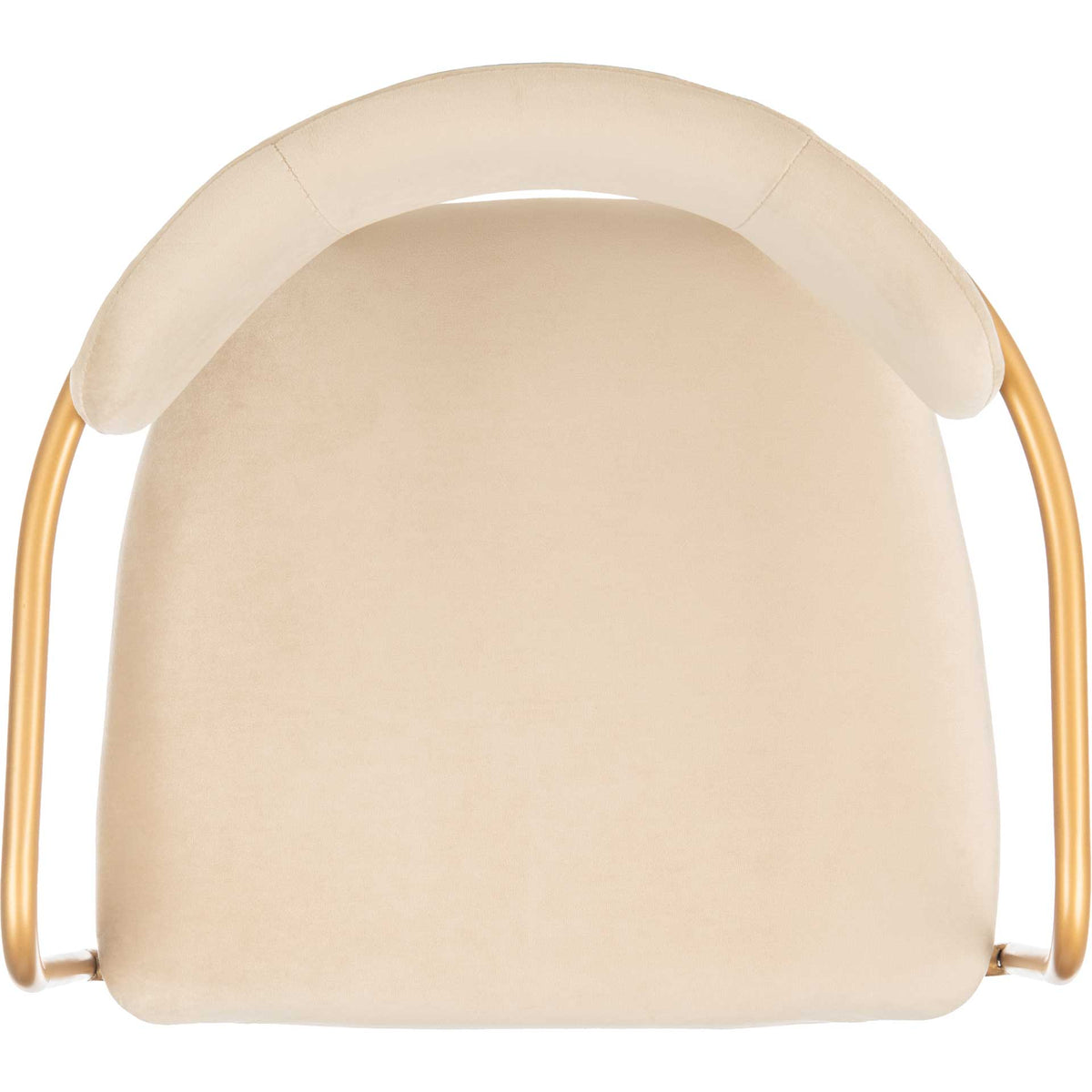 Callahan Side Chair Beige/Gold (Set of 2)