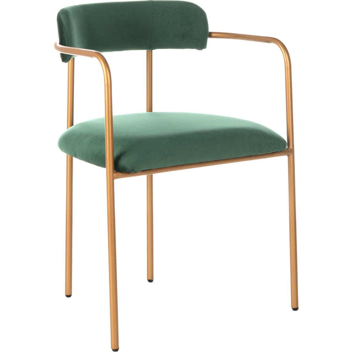 Callahan Side Chair Malachite Green/Gold (Set of 2)