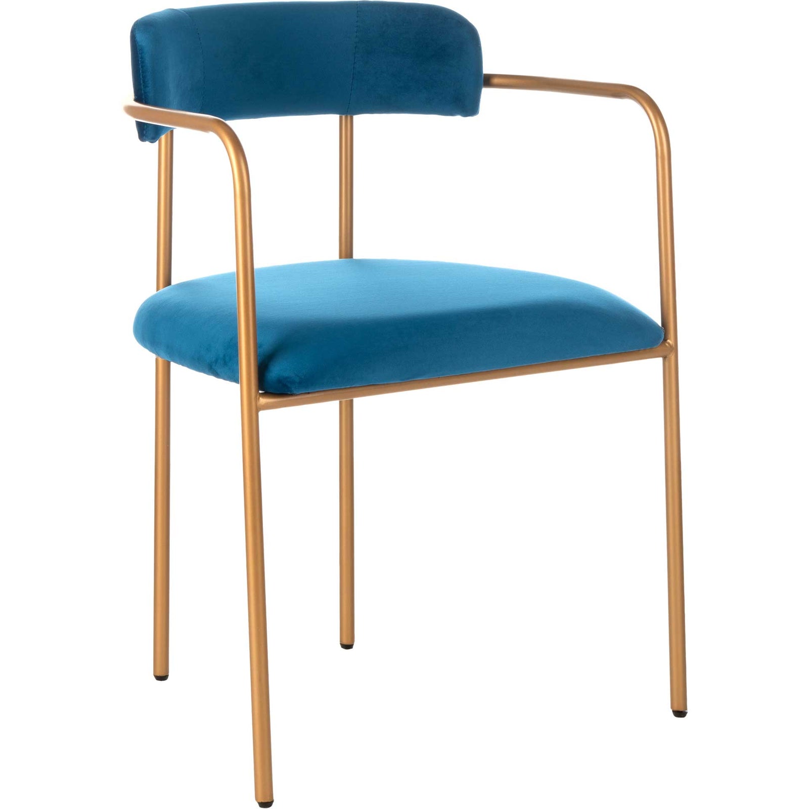 Callahan Side Chair Navy/Gold (Set of 2)