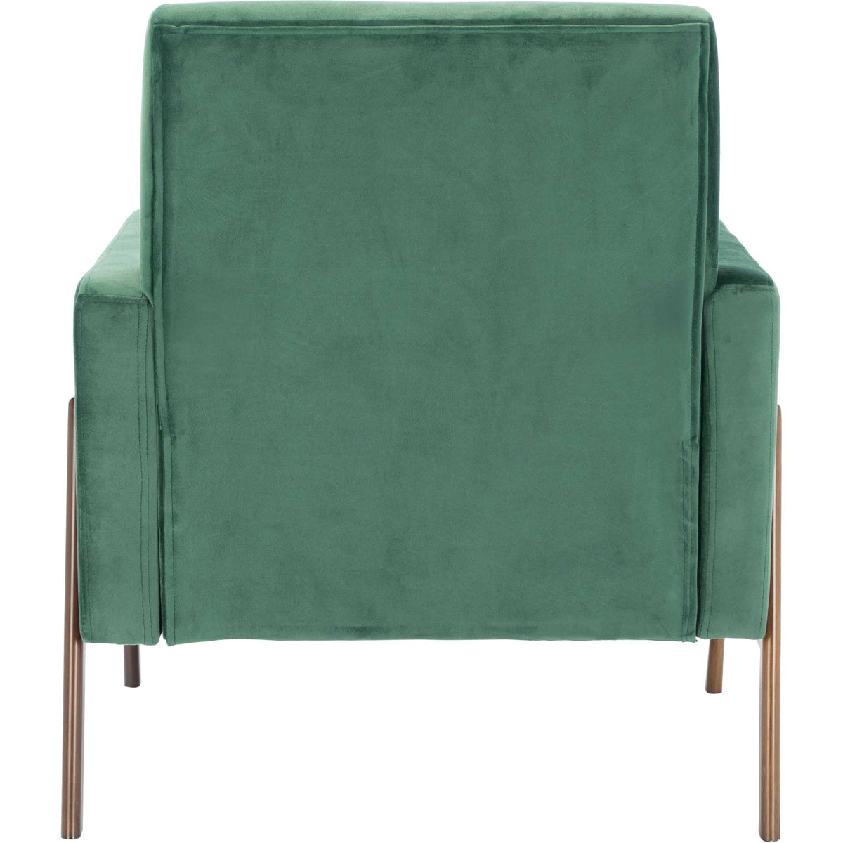 Rocha Sofa Accent Chair Malachite Green/Antique Coffee