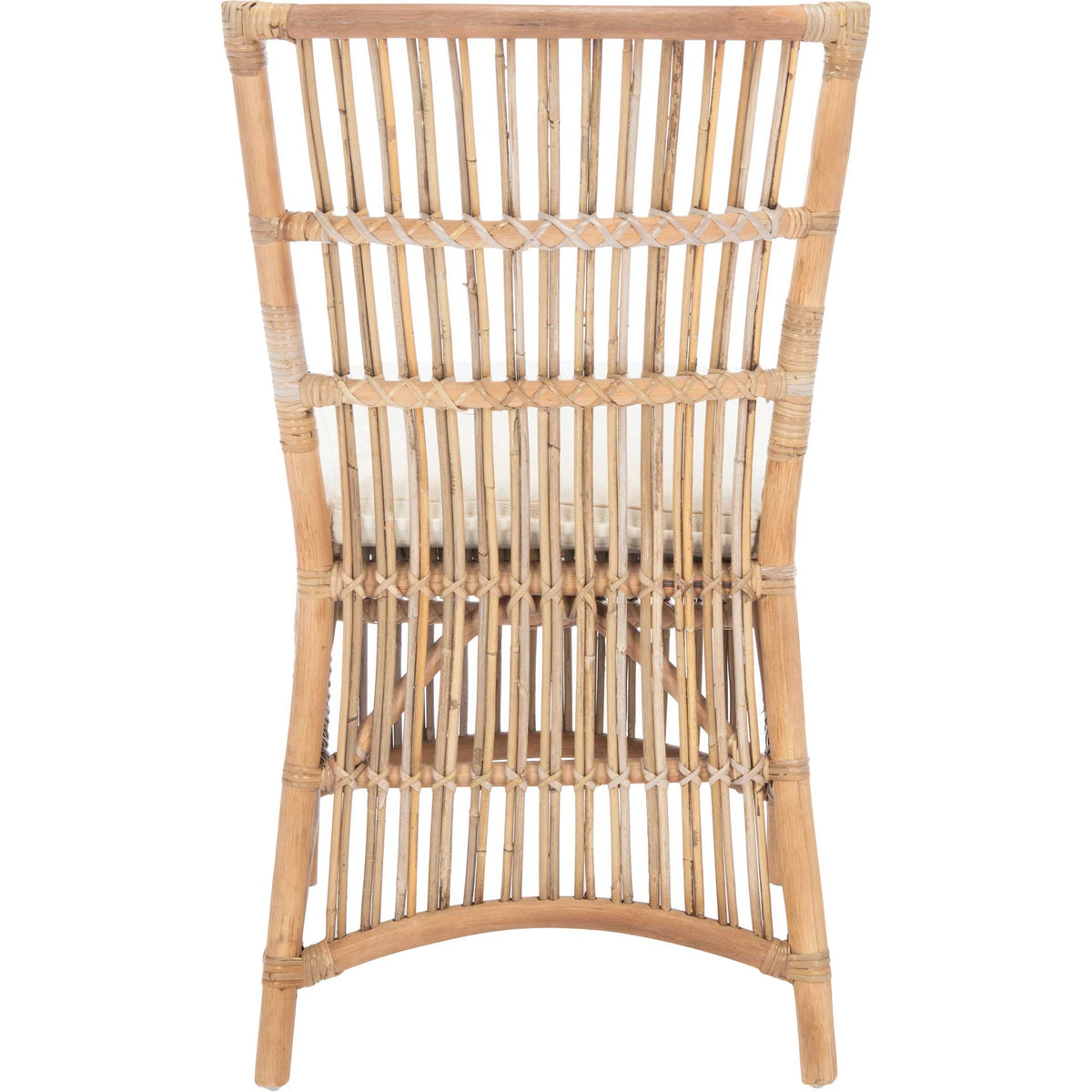 Erapel Rattan Accent Chair Gray White Wash (Set of 2)