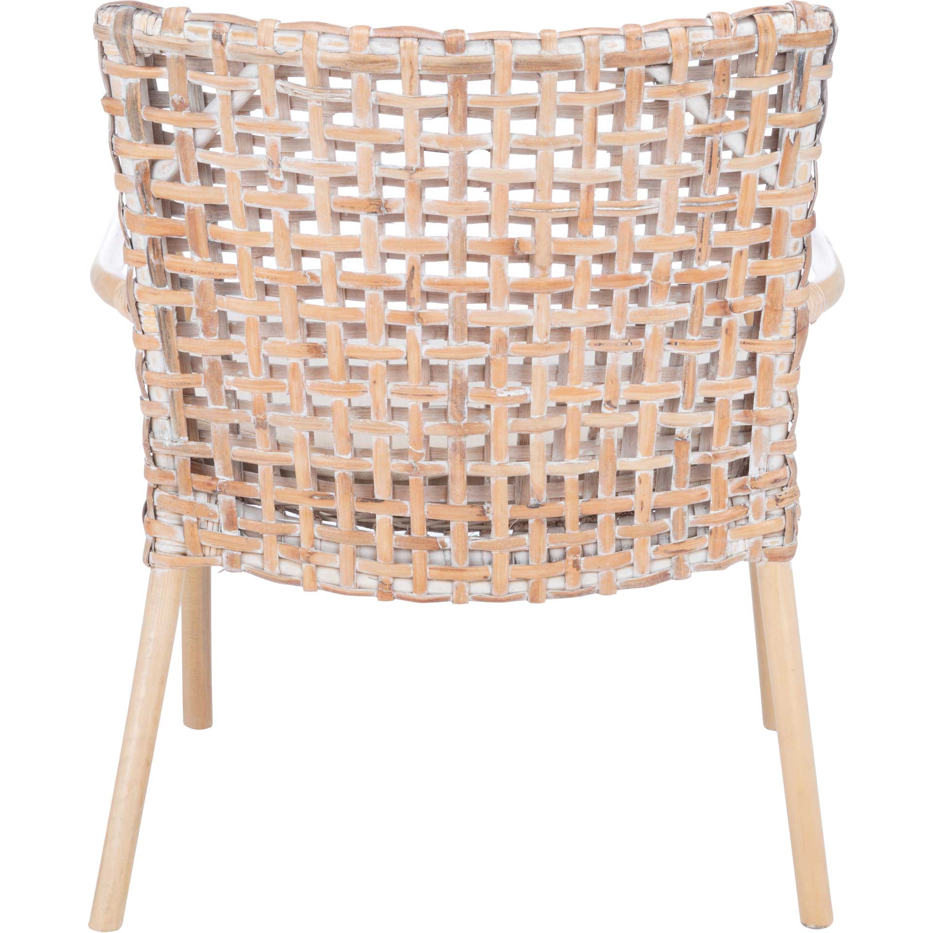 Convey Rattan Accent Chair Natural White Wash
