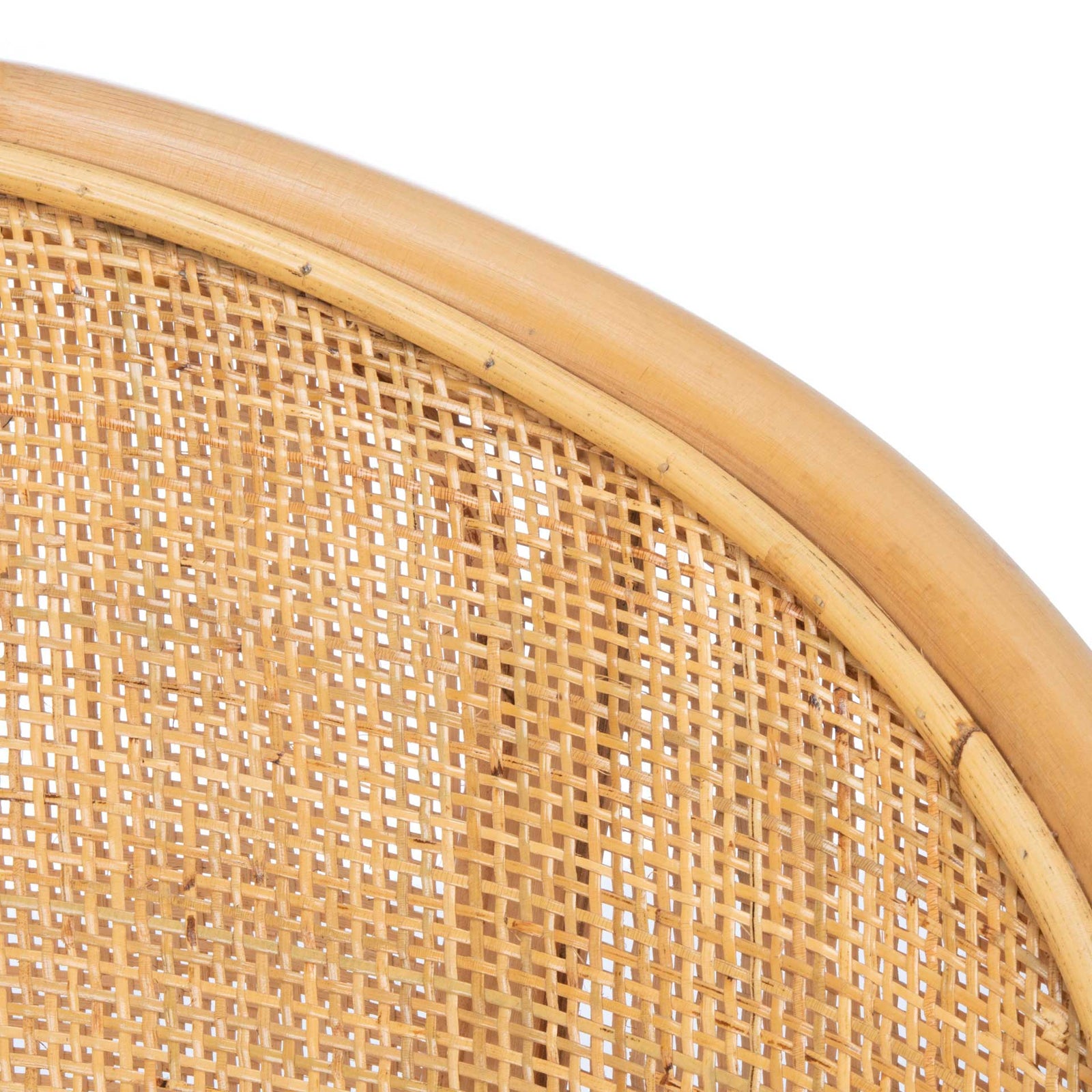 Dulcinea Rattan Accent Chair Natural/White