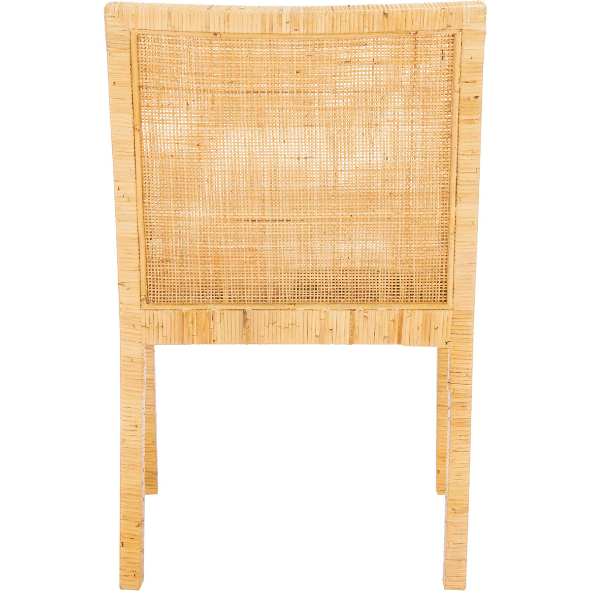 Saffron Accent Chair With Cushion Natural/White