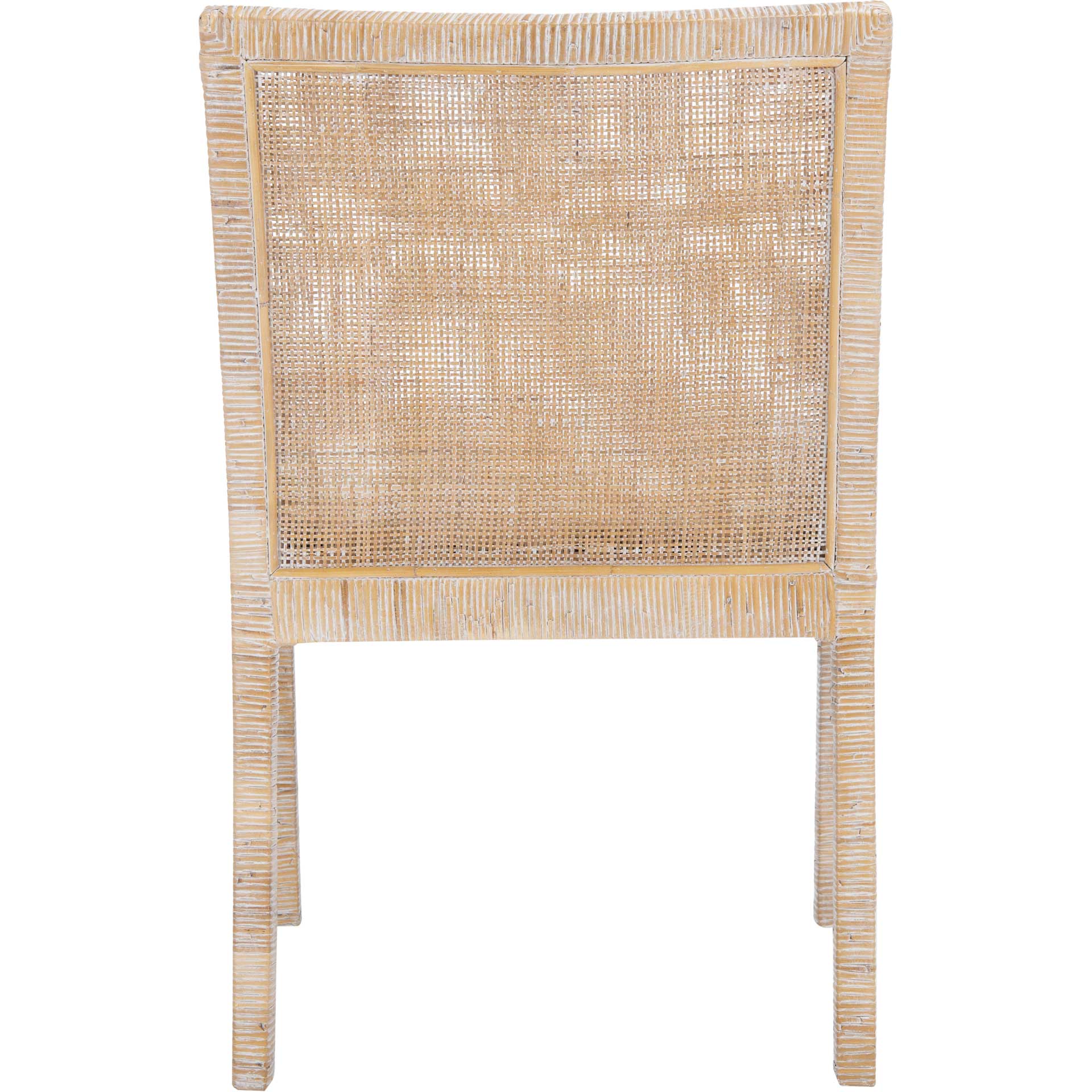 Saffron Accent Chair With Cushion Gray White Wash