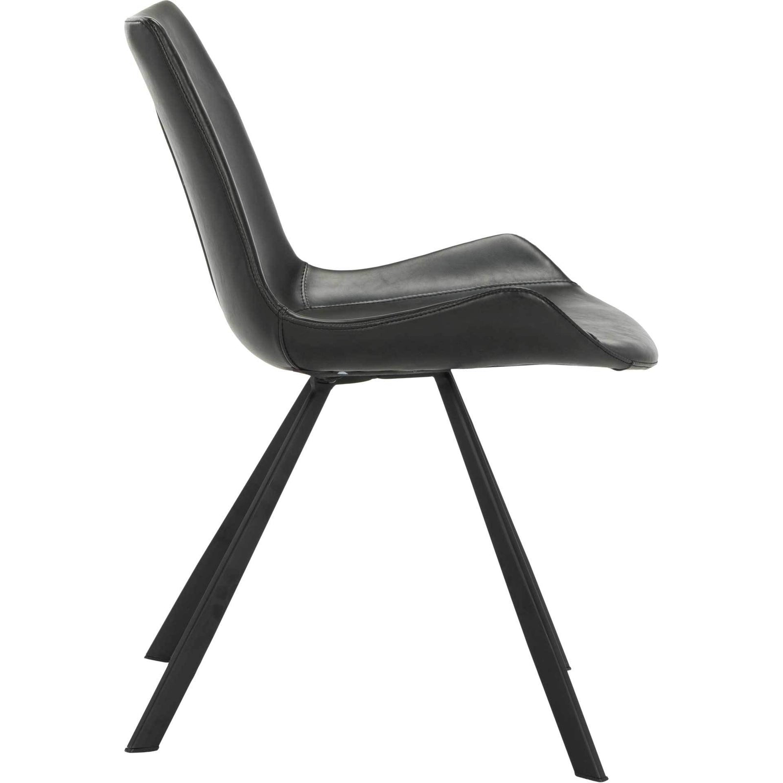 Tegan Side Chair Black (Set of 2)