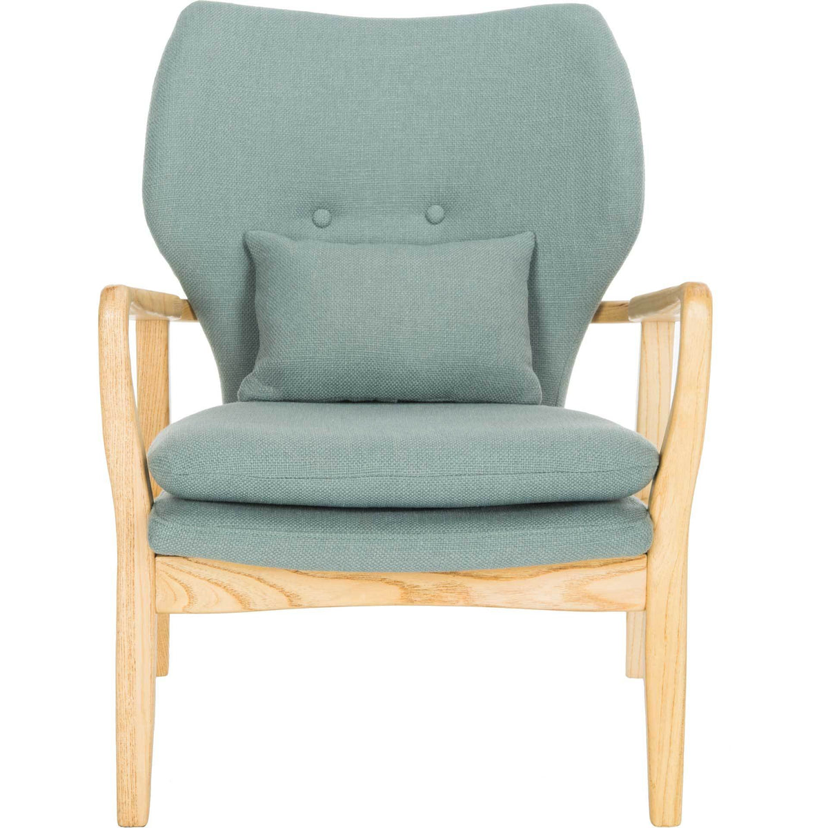 Tatiana Accent Chair Blue/Natural
